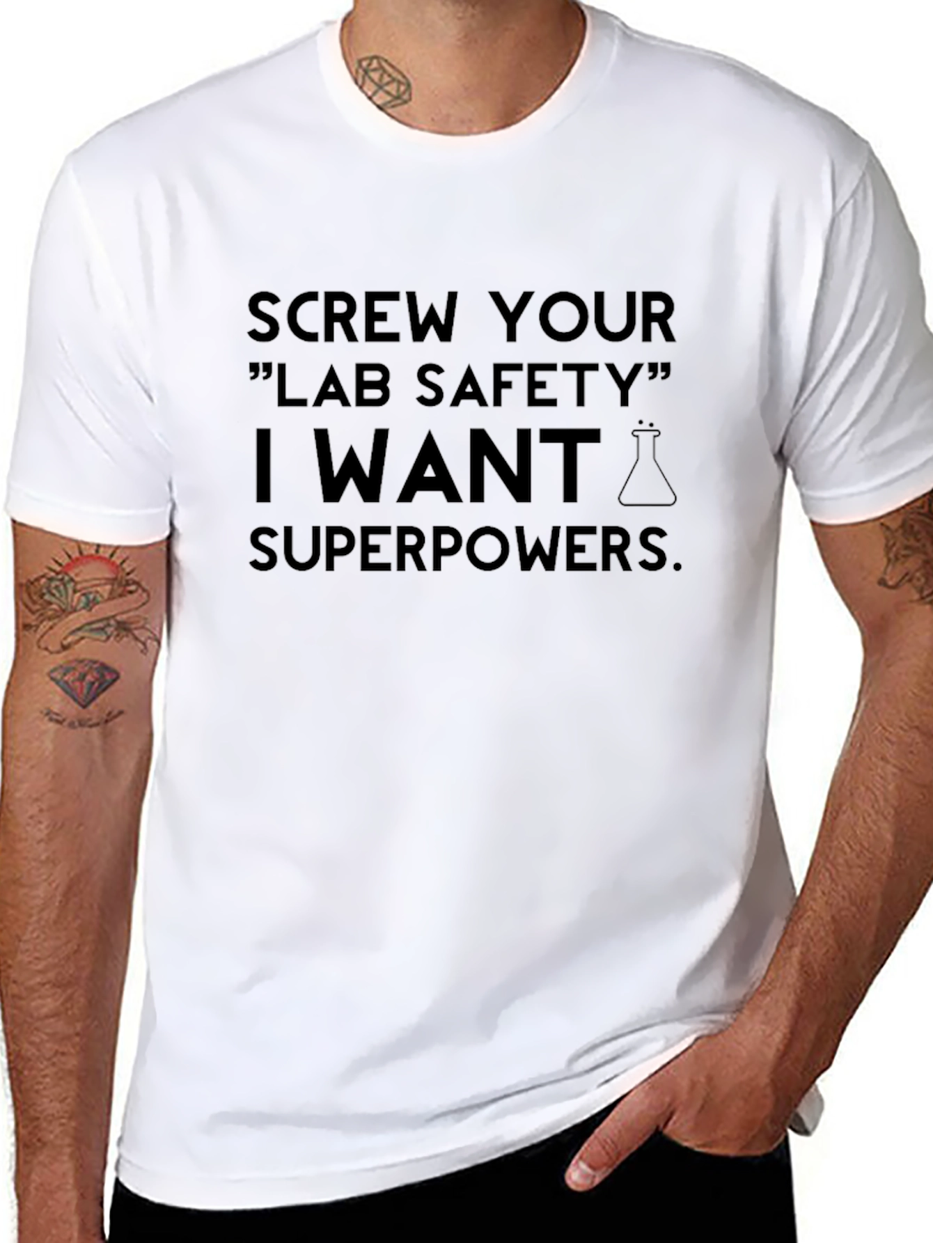 Screw Your Lab Safety Superpowers T-Shirt