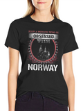 Obsessed with Norway Graphic T-Shirt
