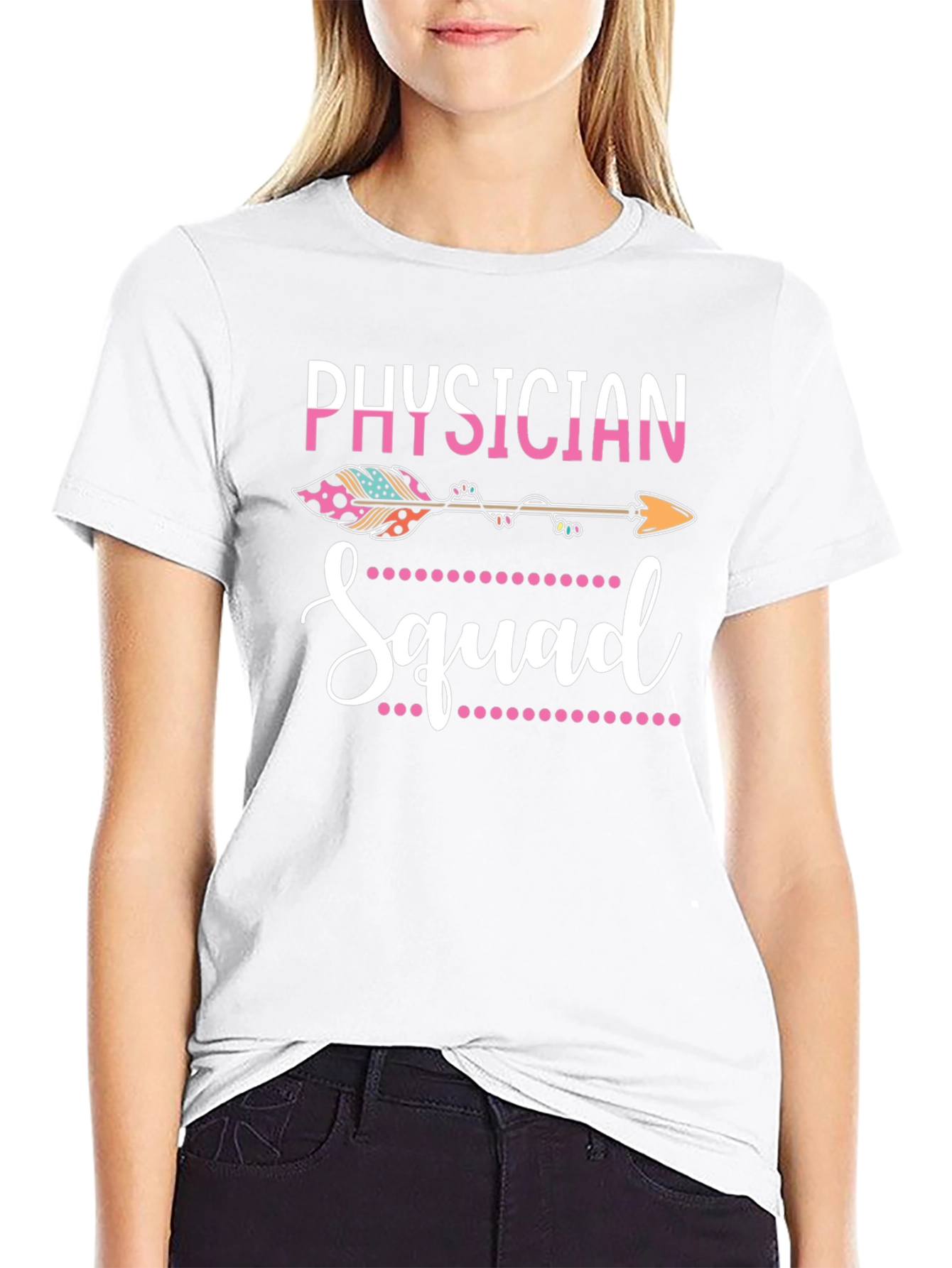 Physician Squad Arrow Graphic T-Shirt