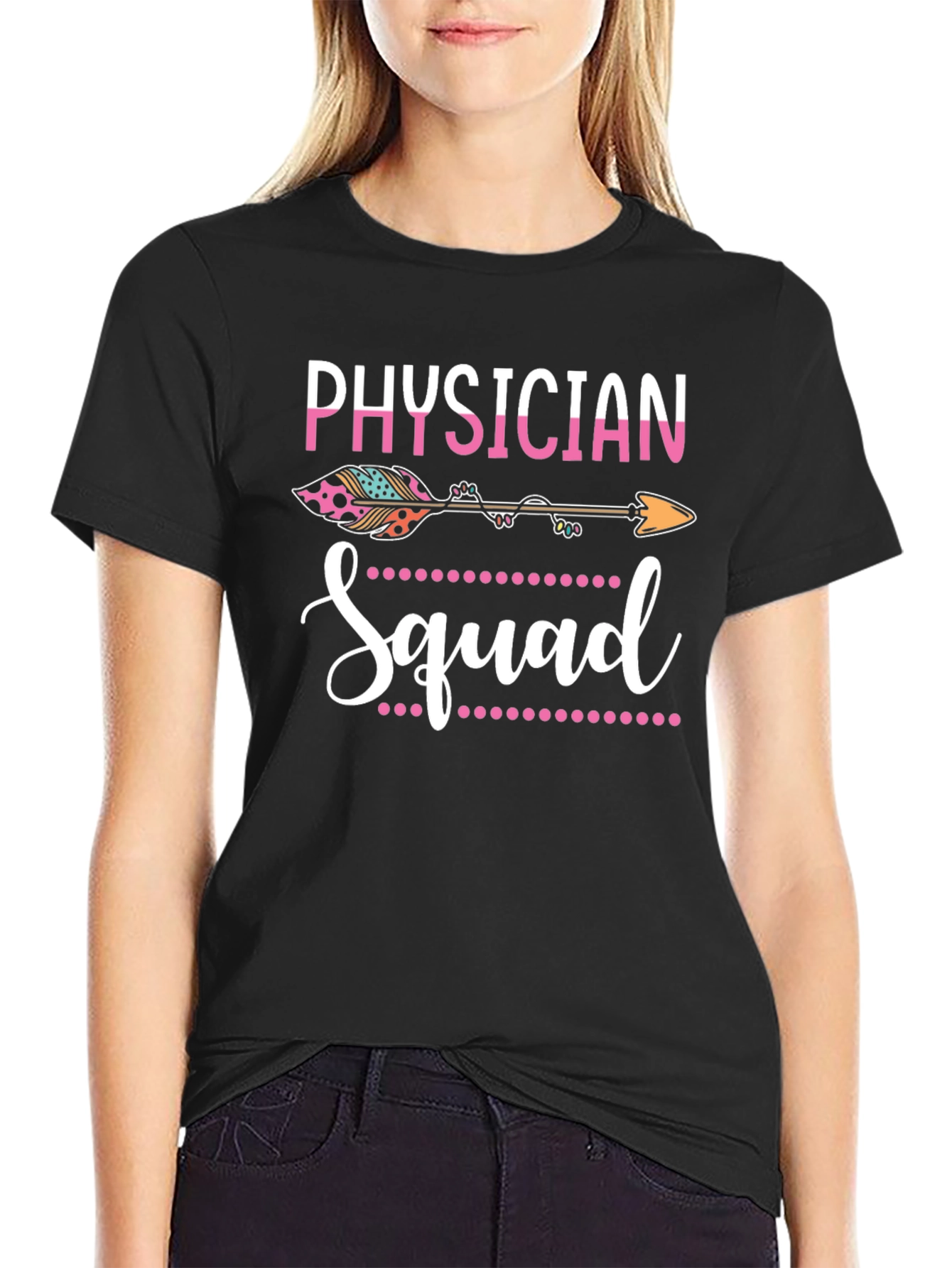 Physician Squad Arrow Graphic T-Shirt