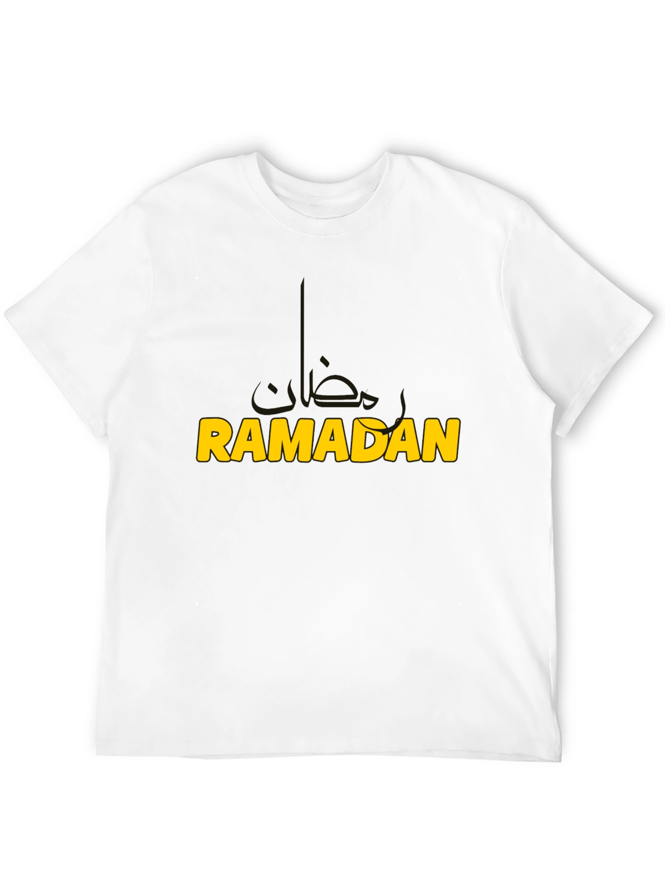 Ramadan Mubarak Black T-Shirt