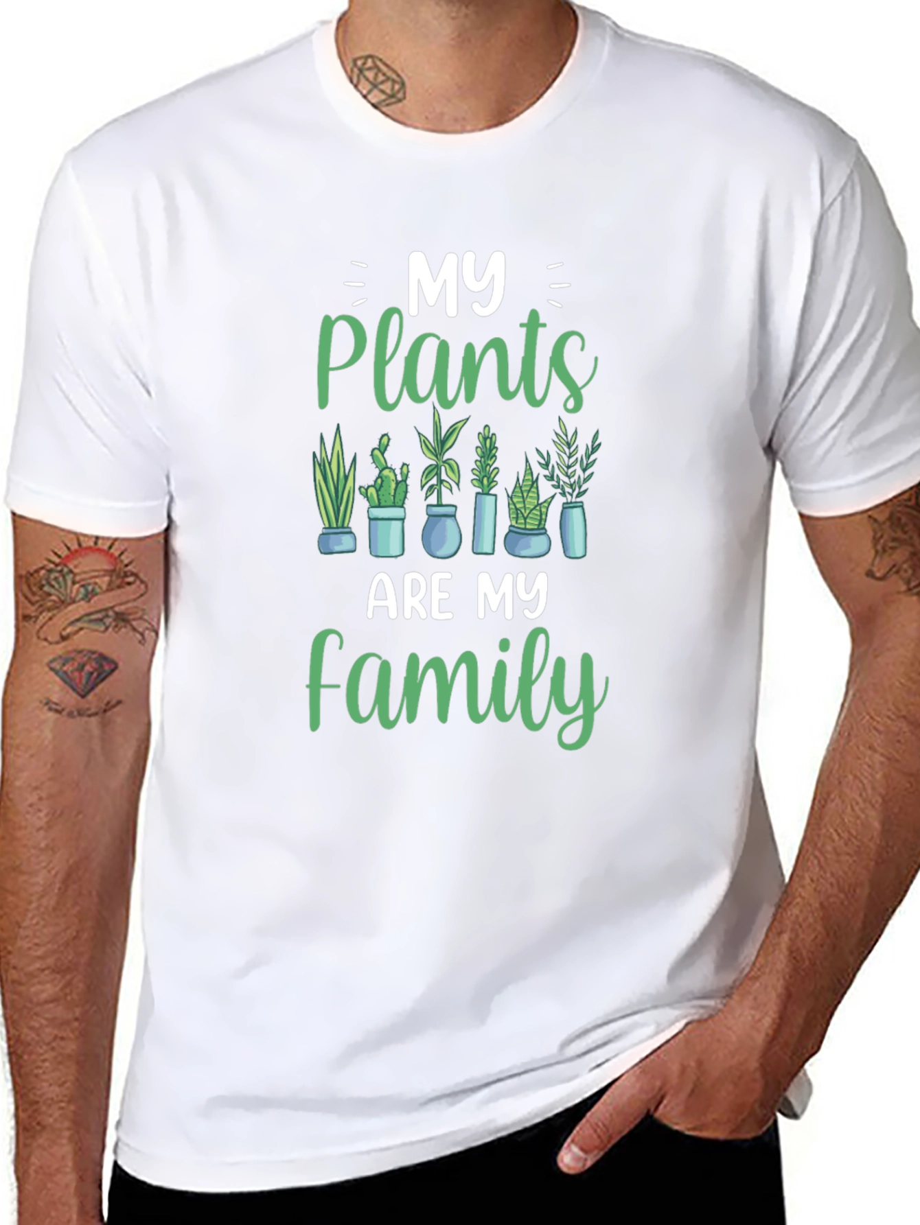 My Plants Are My Family T-Shirt