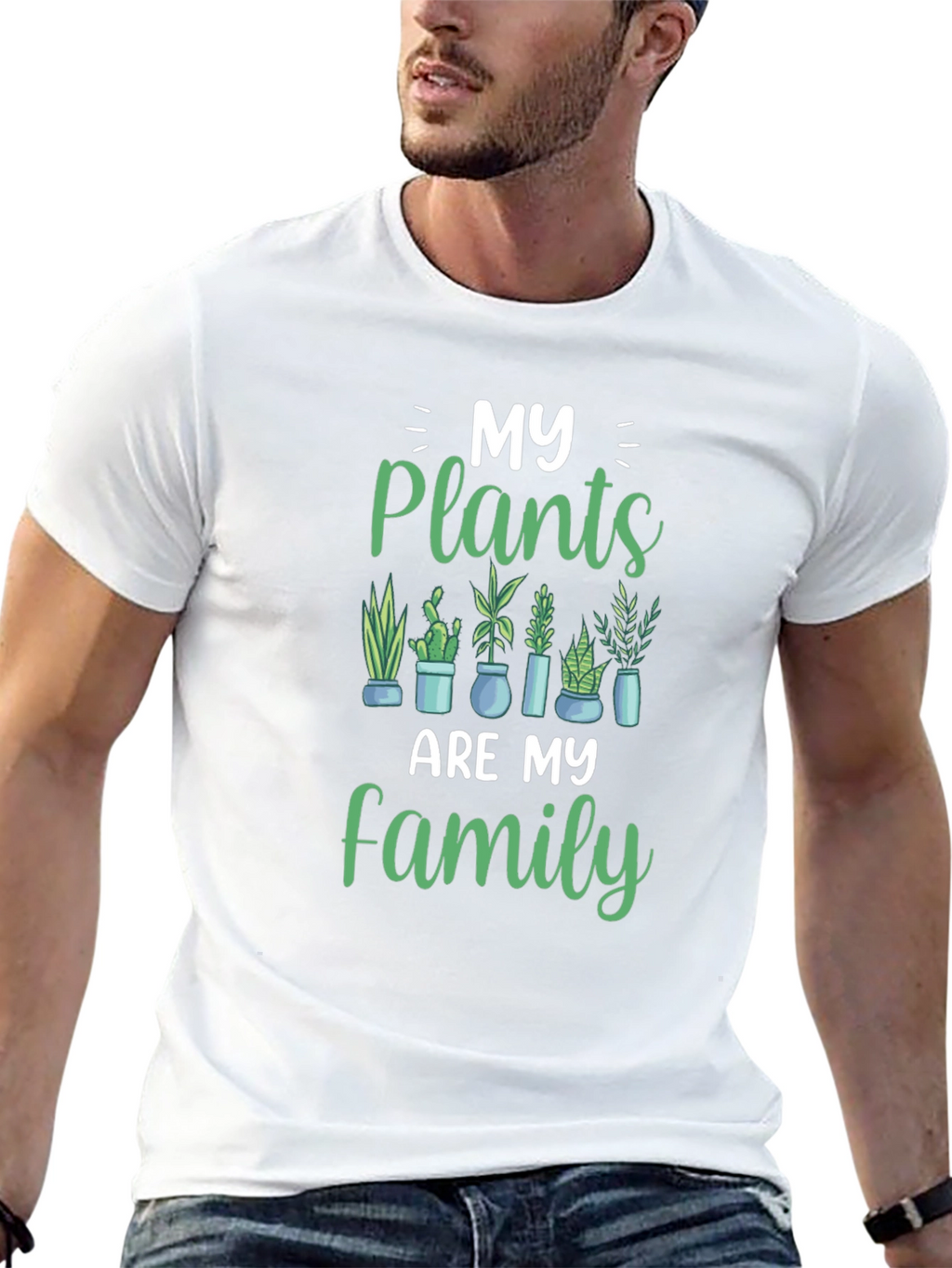 My Plants Are My Family T-Shirt