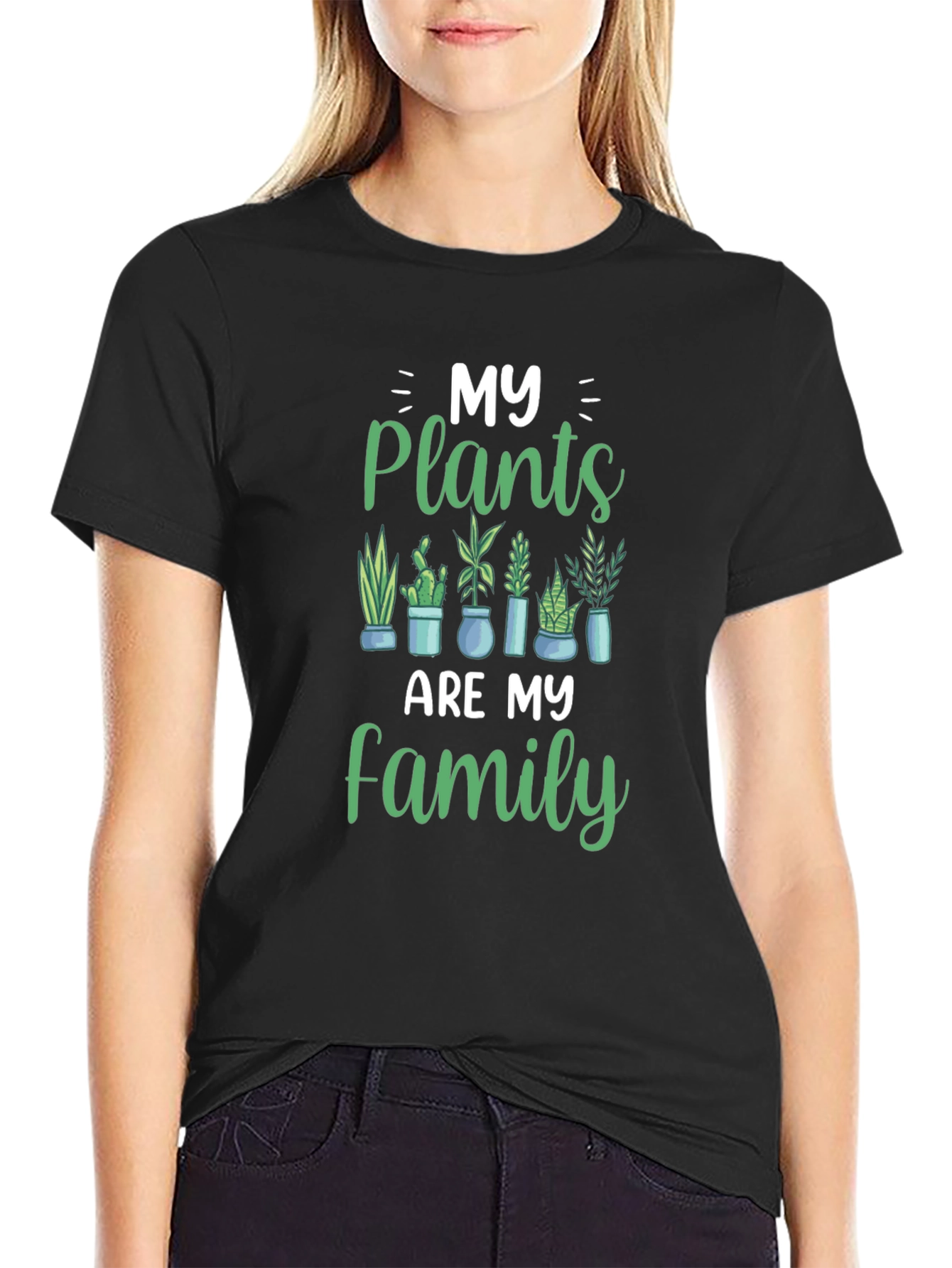 My Plants Are My Family T-Shirt
