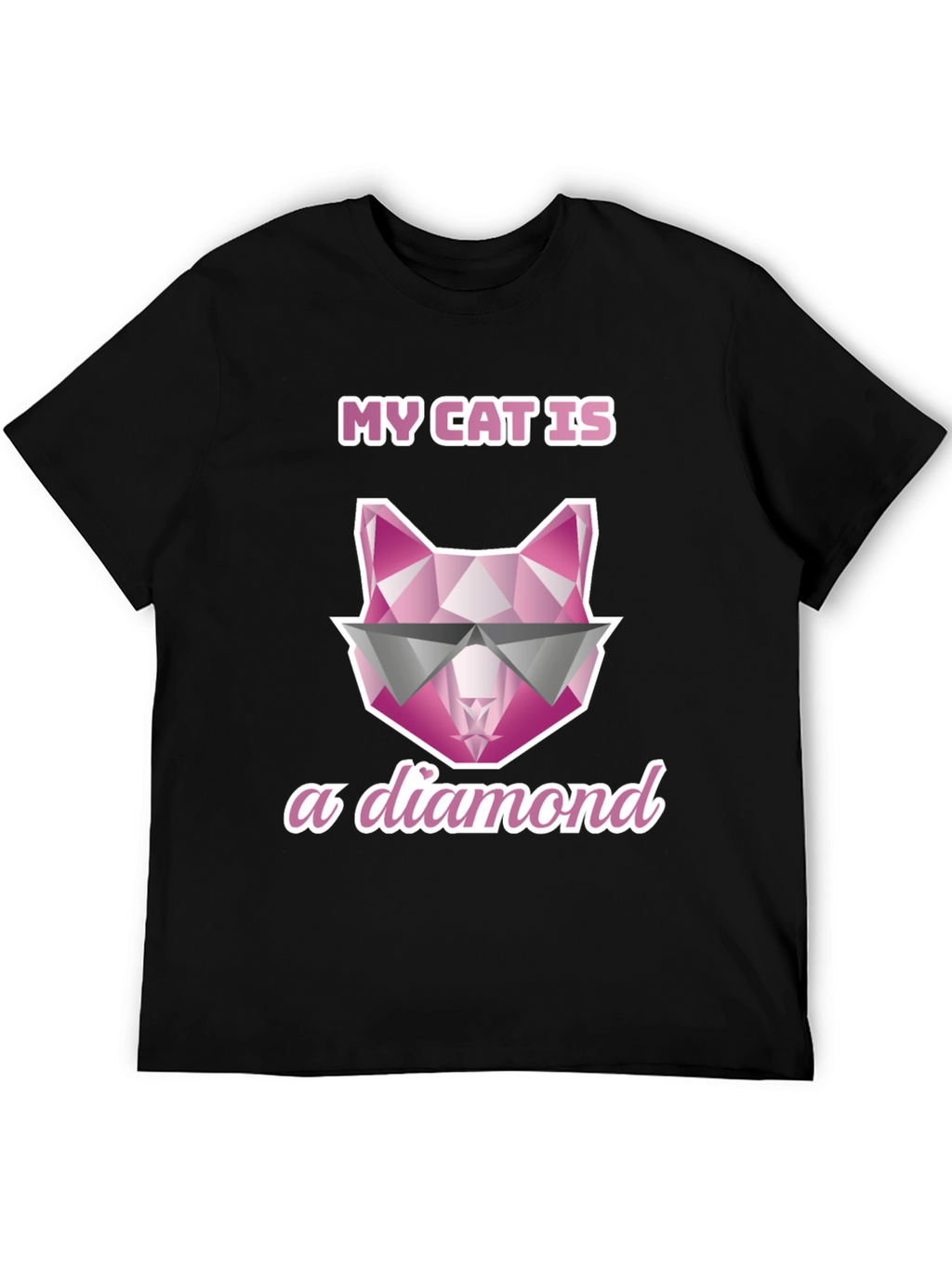 My Cat Is A Diamond Graphic Tee