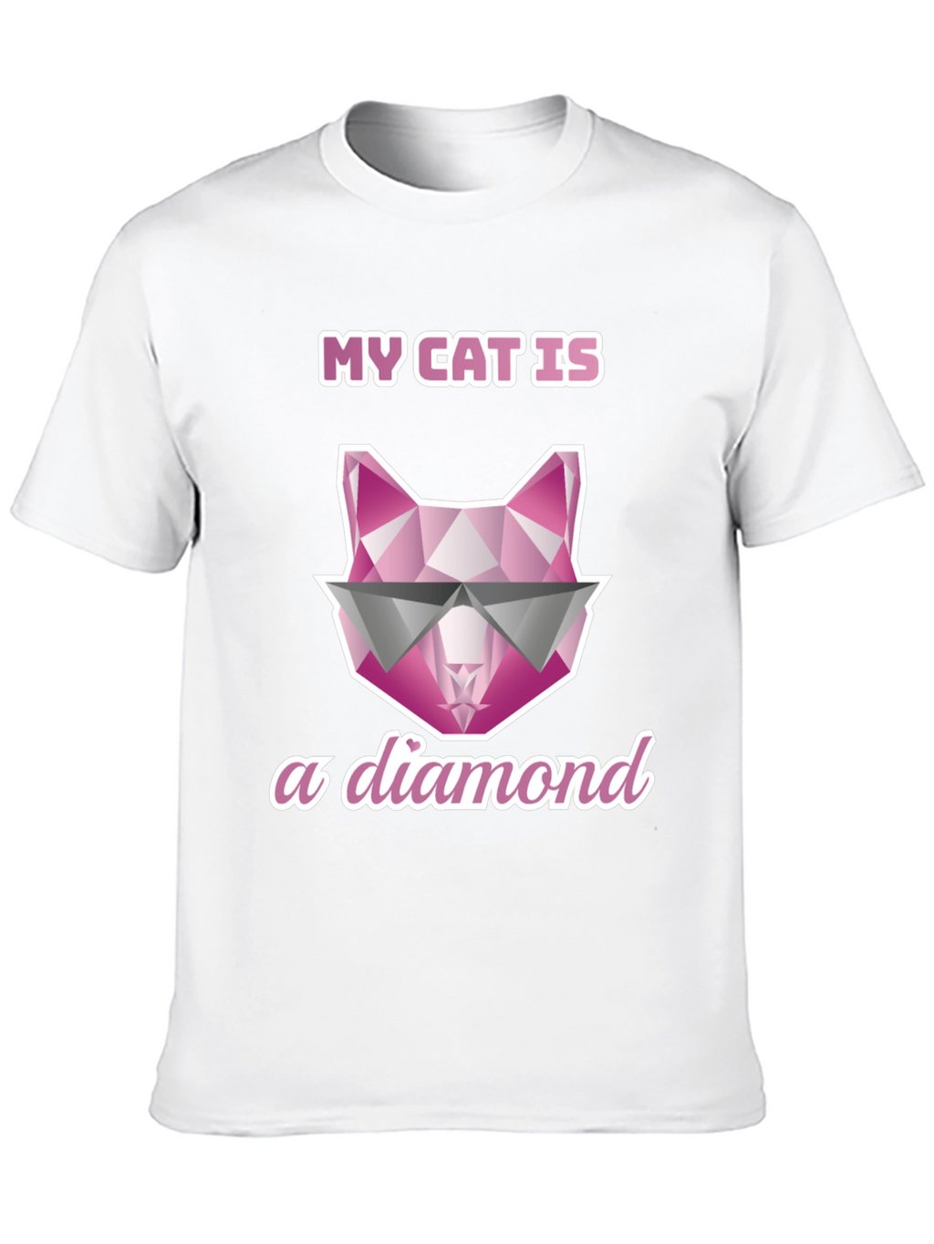 My Cat Is A Diamond Graphic Tee