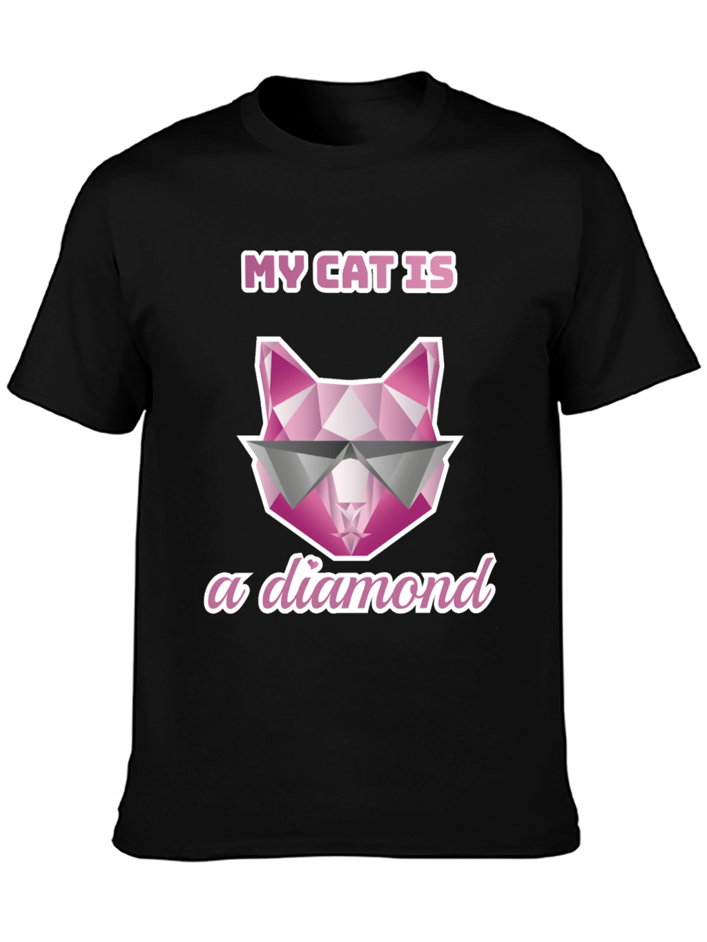 My Cat Is A Diamond Graphic Tee