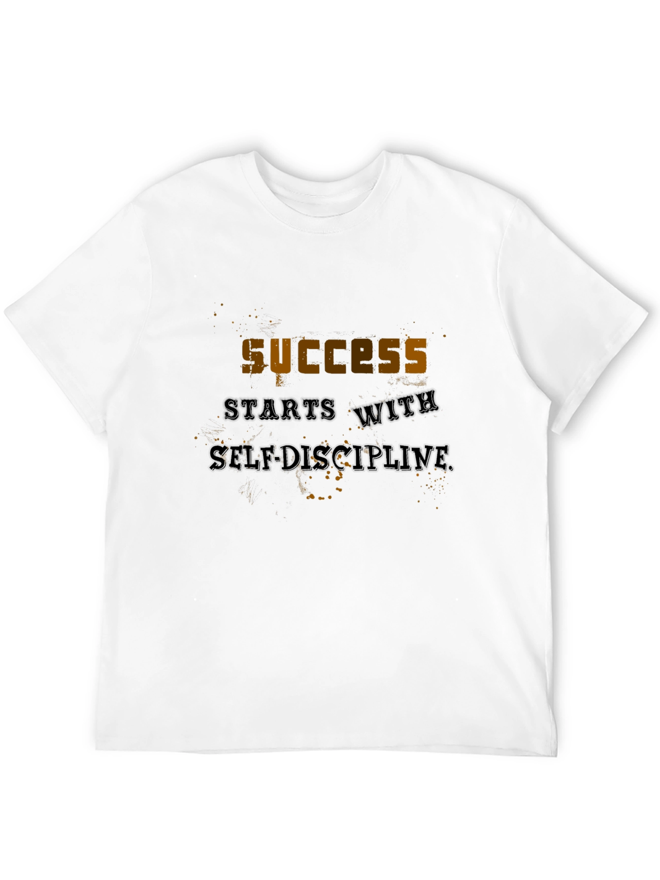Success Starts With Self Discipline Graphic T-Shirt