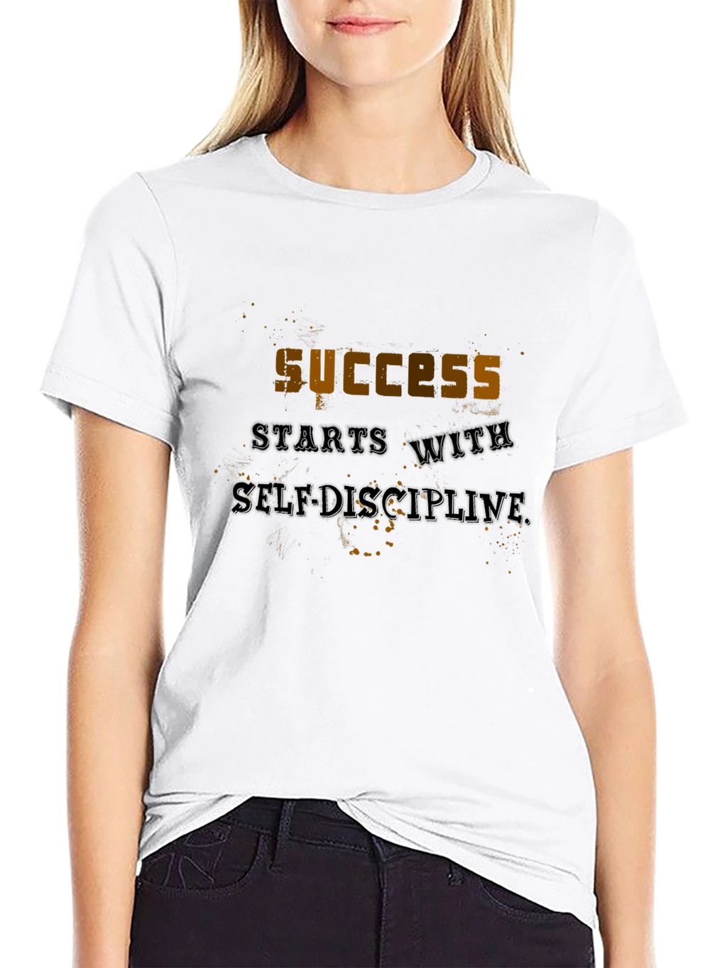 Success Starts With Self Discipline Graphic T-Shirt