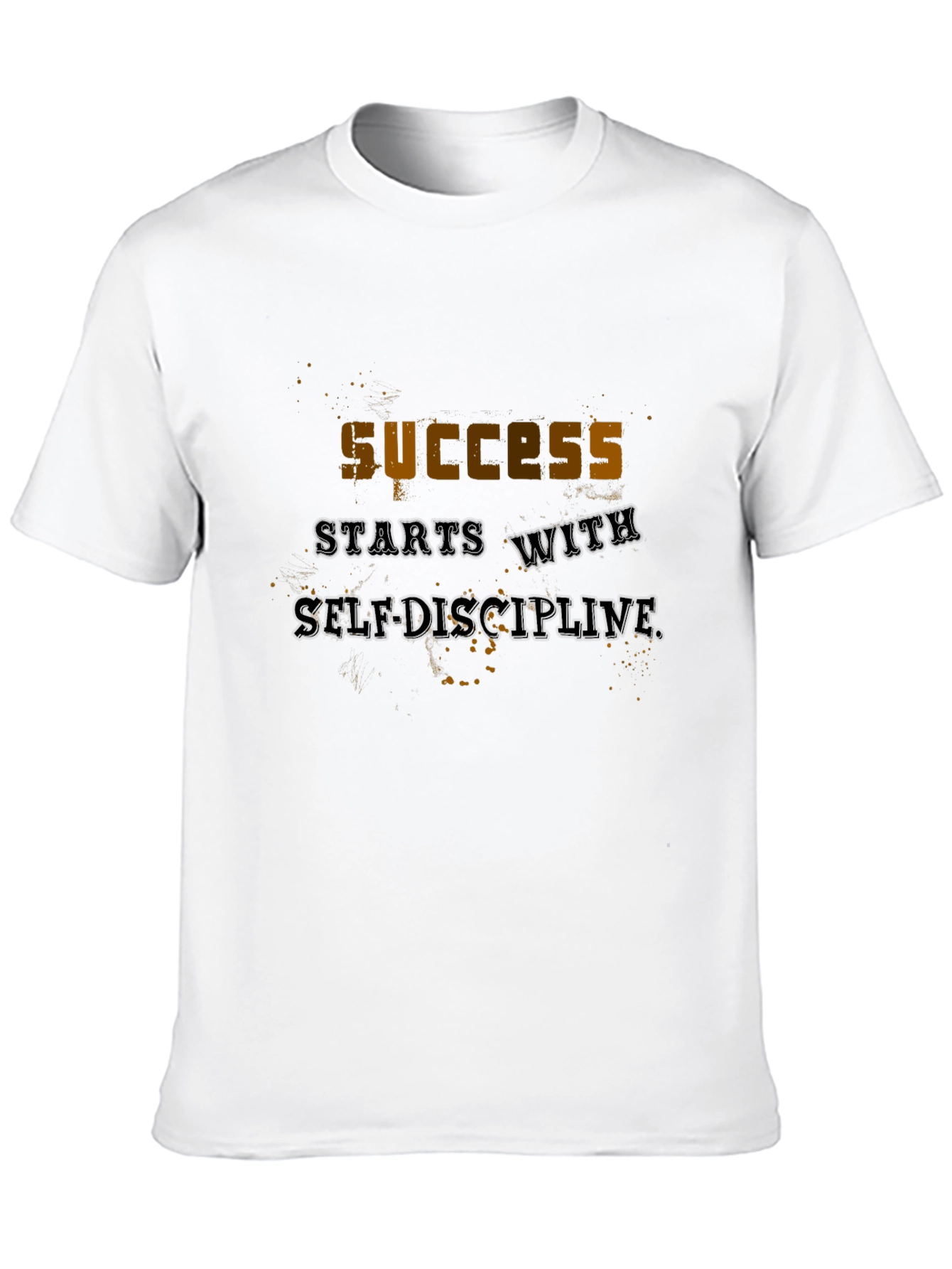 Success Starts With Self Discipline Graphic T-Shirt