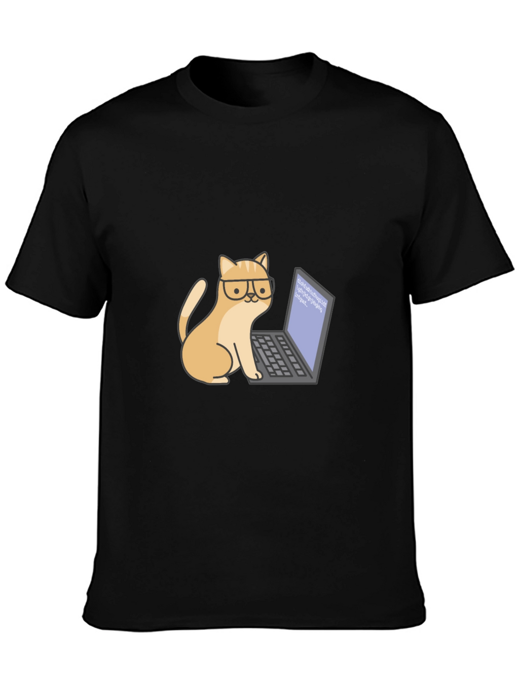 Cat Programmer T-Shirt - Cute & Geeky