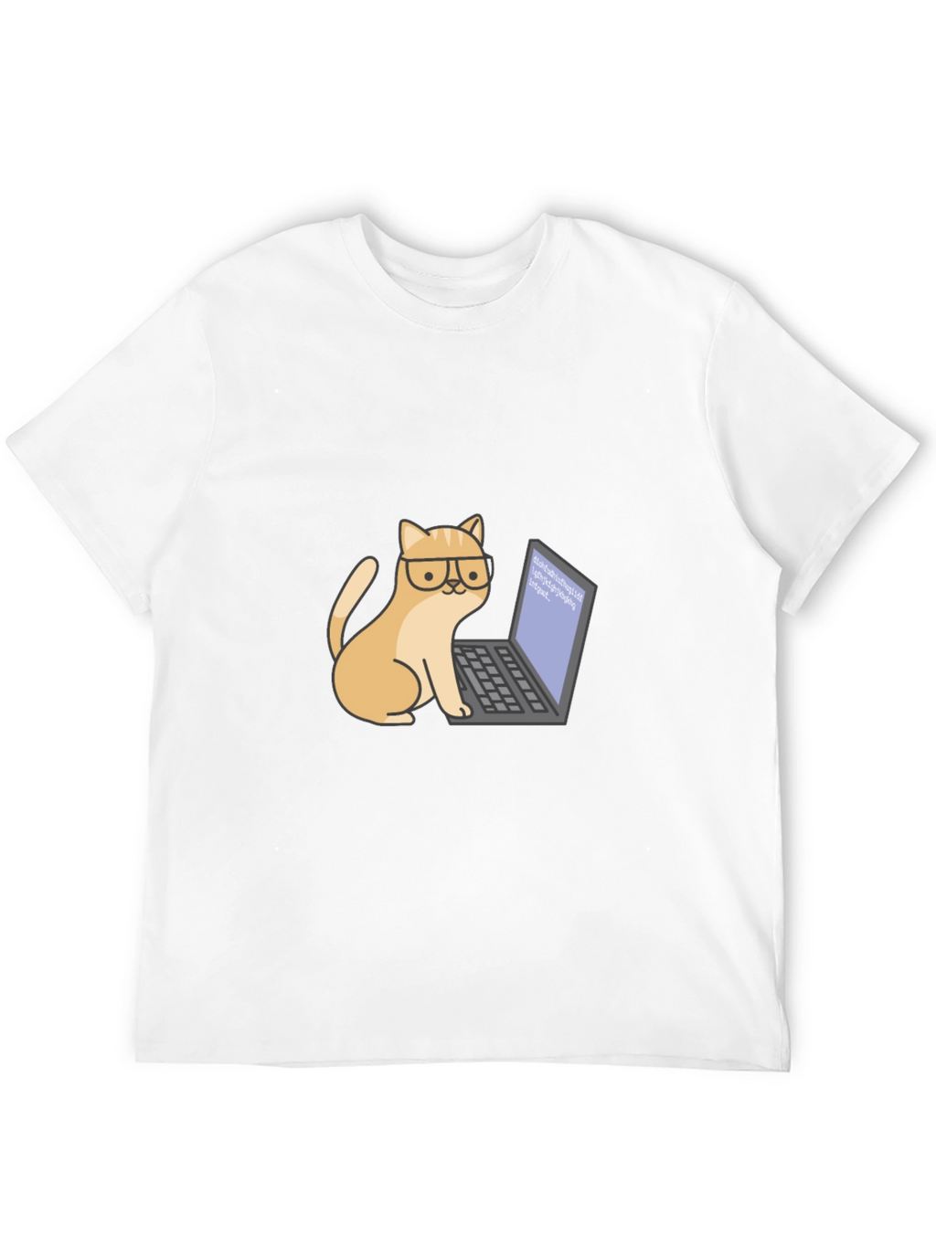 Cat Programmer T-Shirt - Cute & Geeky