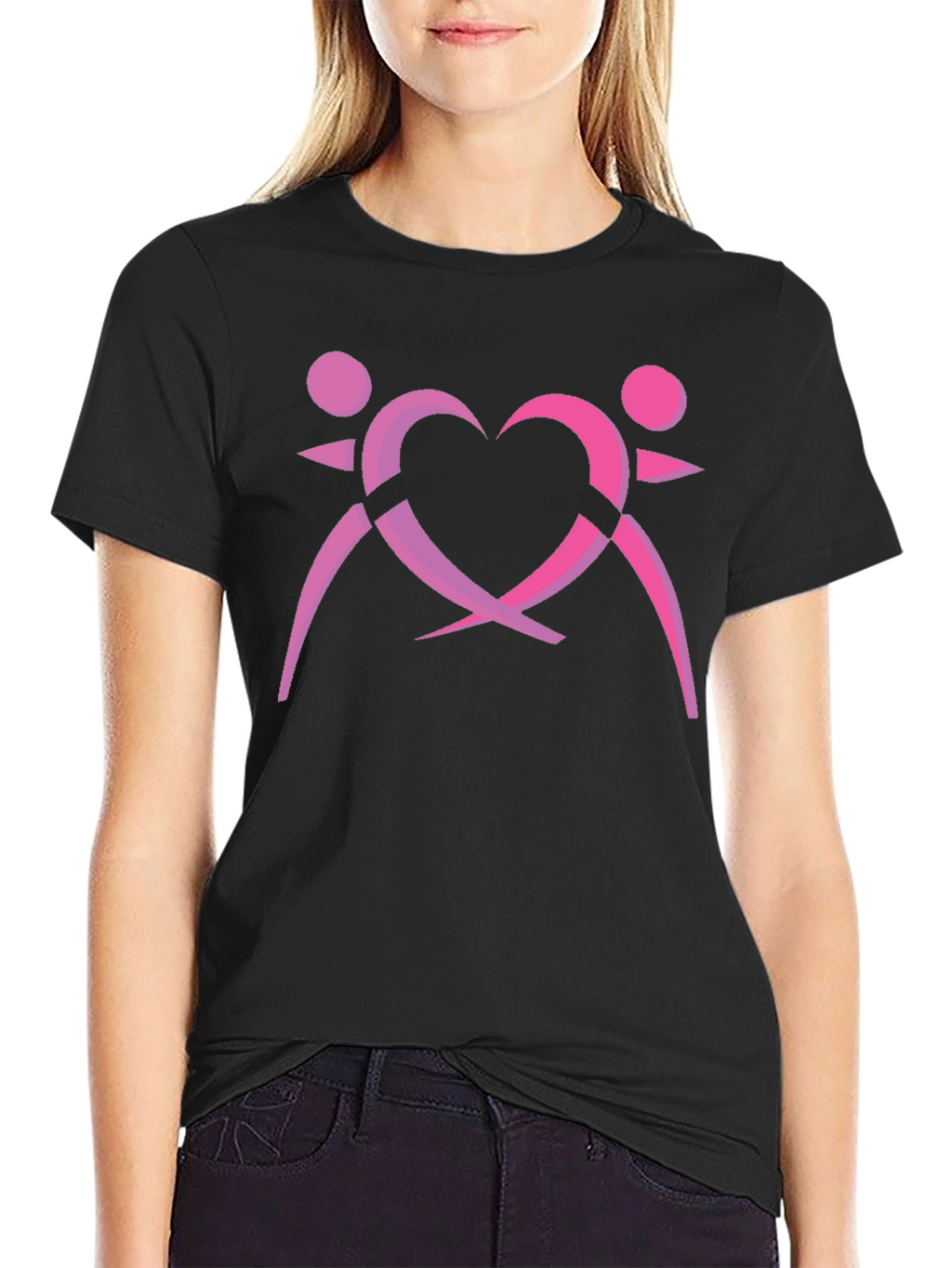 Love & Unity Graphic T-Shirt - Black Cotton Tee