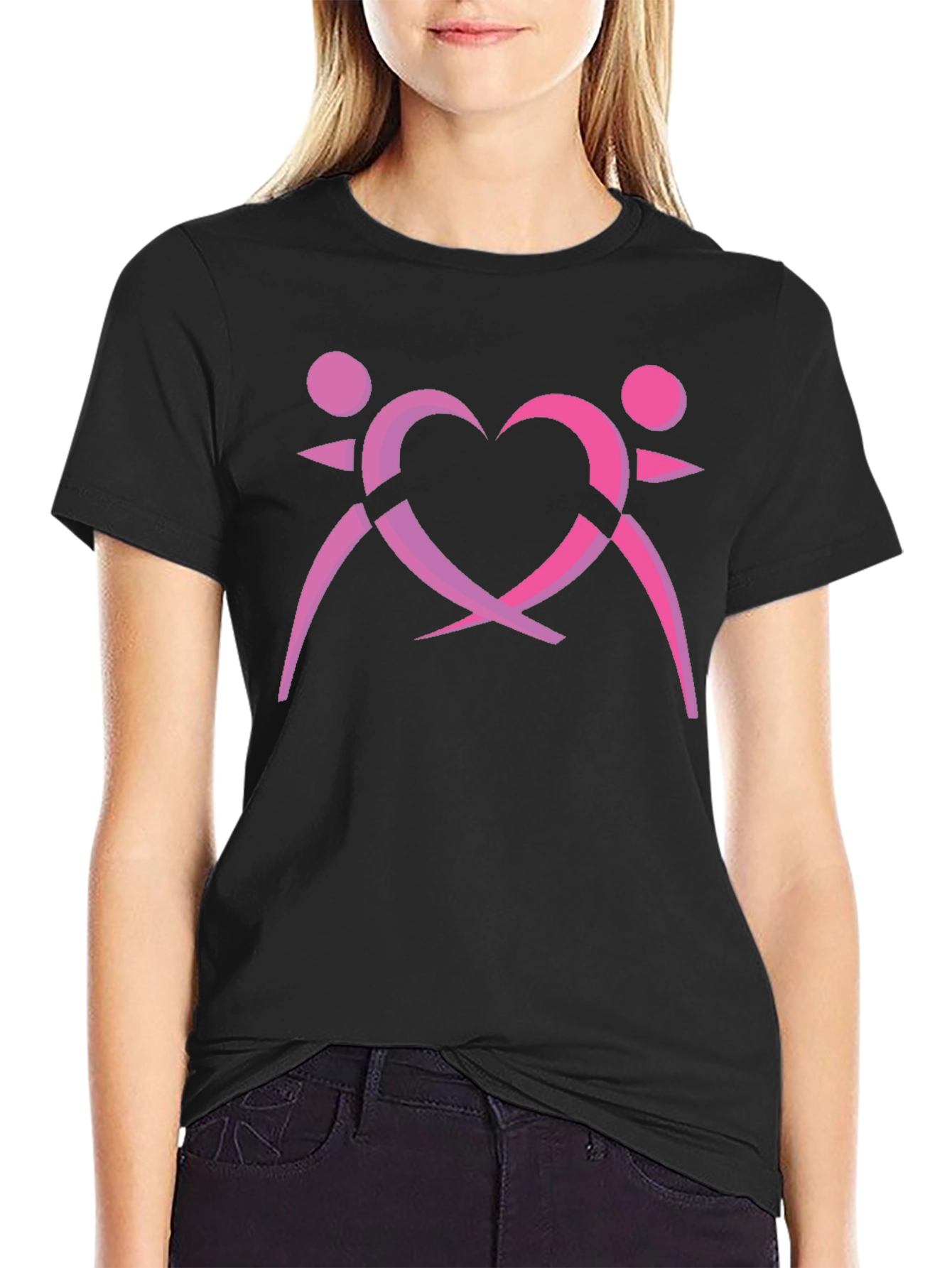 Love & Unity Graphic T-Shirt - Black Cotton Tee