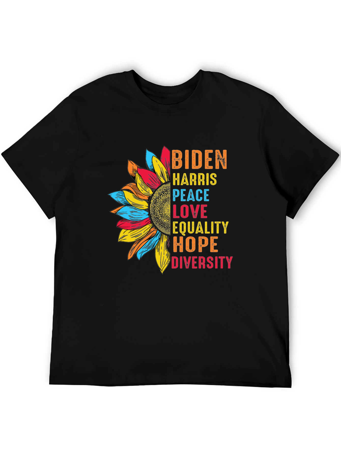 Biden Harris Sunflower Graphic Tee