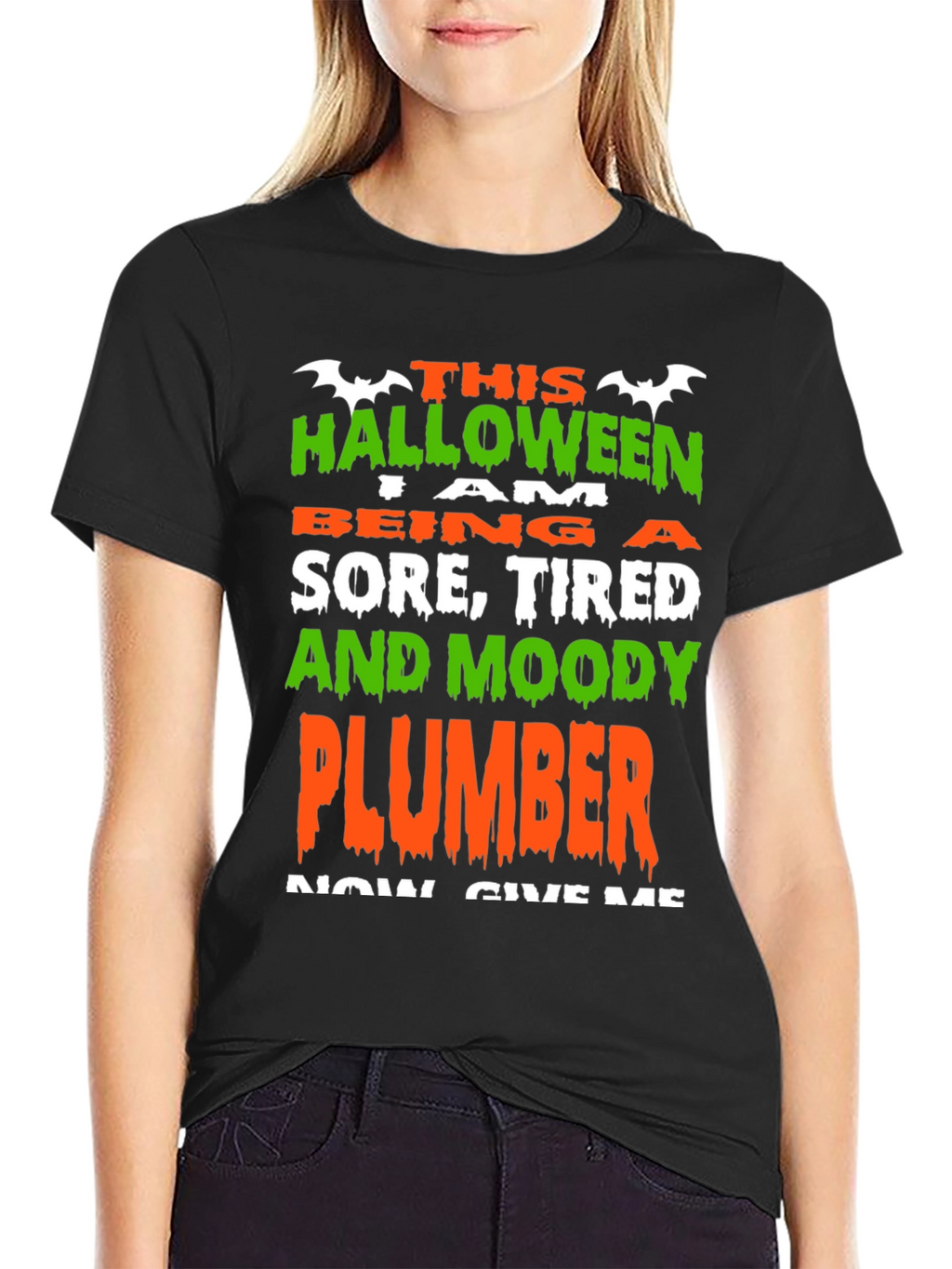 Funny Halloween Plumber T-Shirt