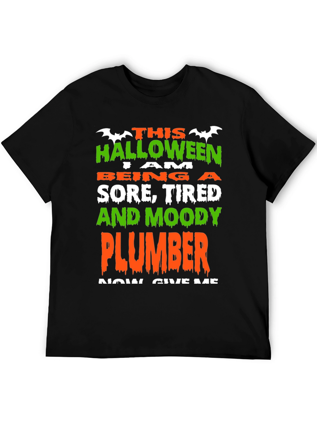 Funny Halloween Plumber T-Shirt