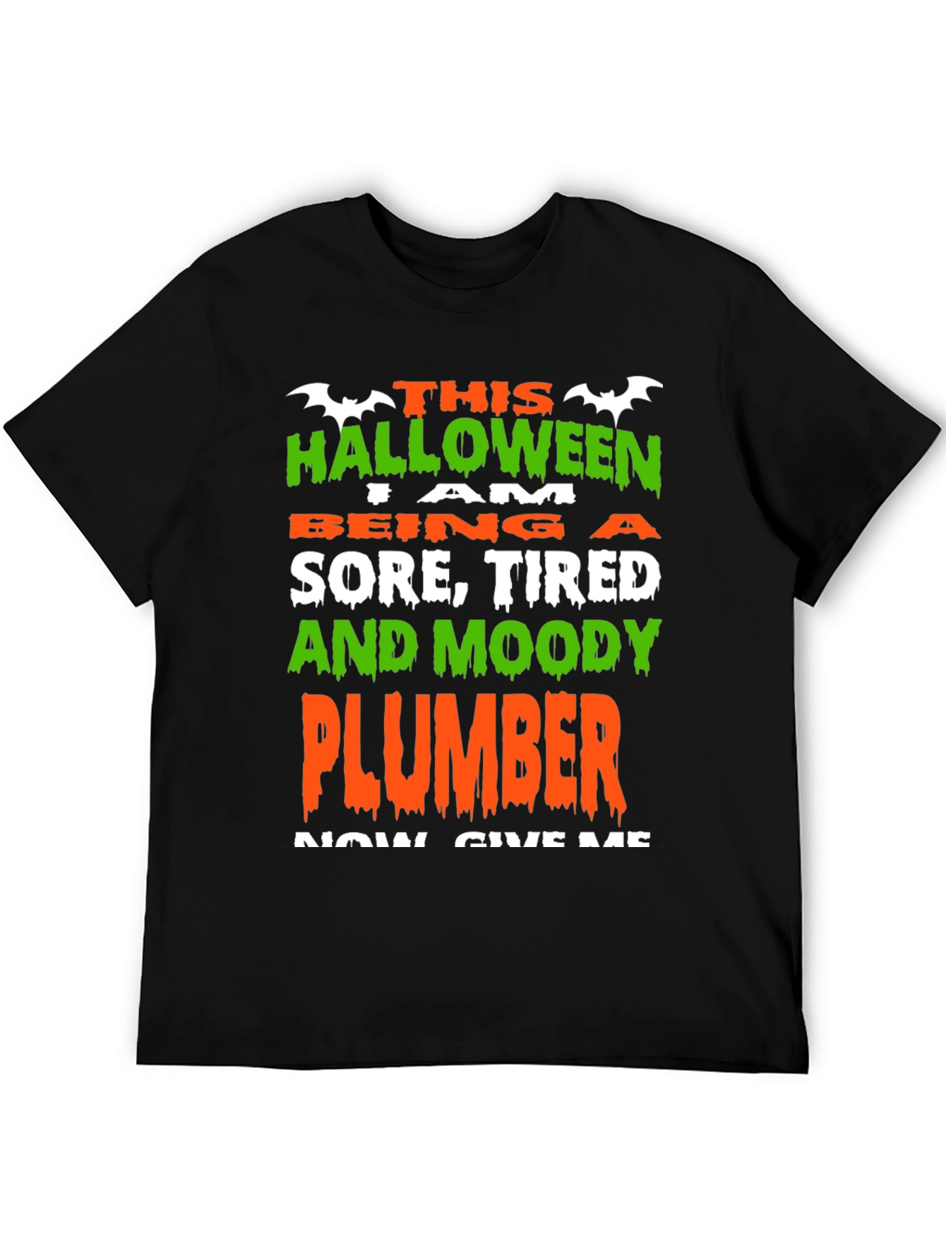 Funny Halloween Plumber T-Shirt