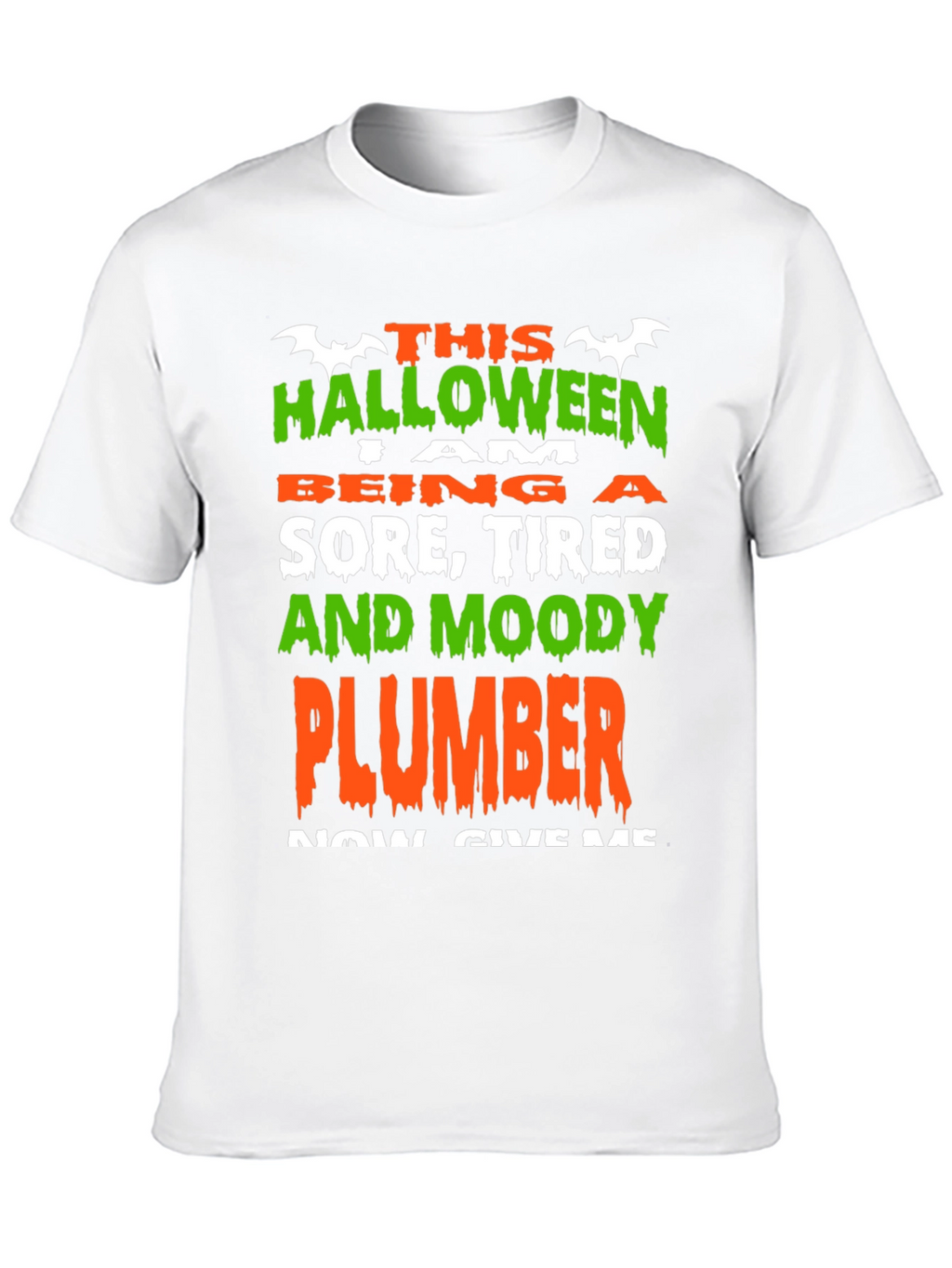 Funny Halloween Plumber T-Shirt