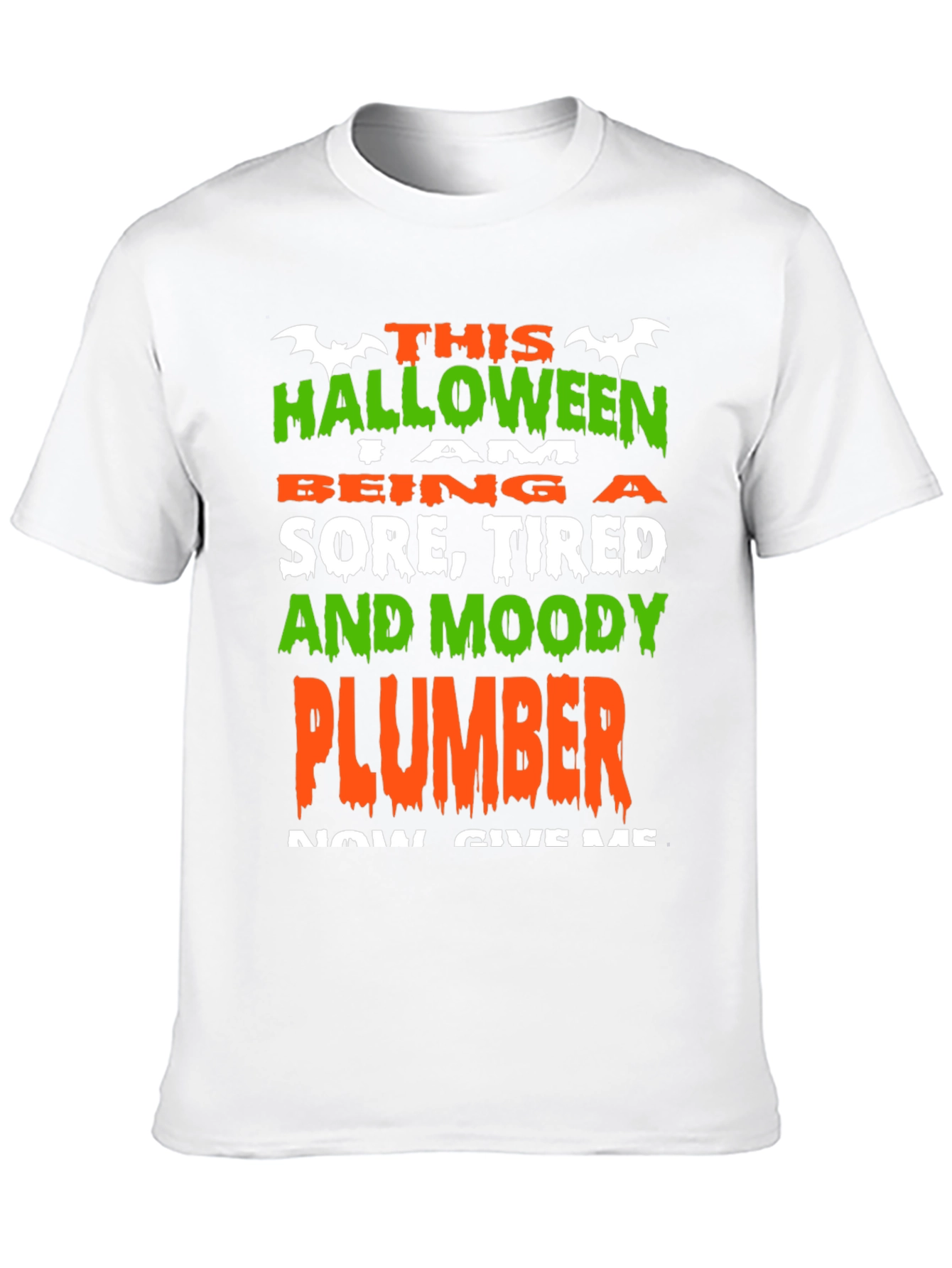 Funny Halloween Plumber T-Shirt