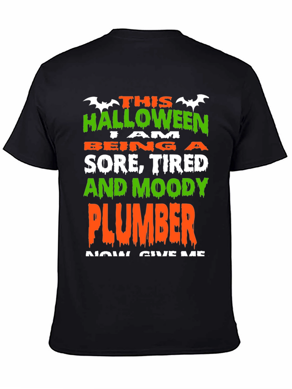 Funny Halloween Plumber T-Shirt
