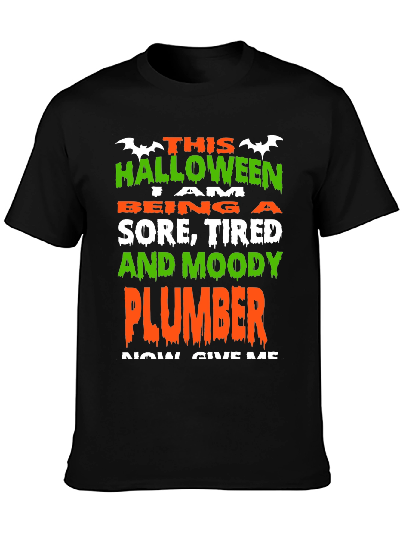Funny Halloween Plumber T-Shirt
