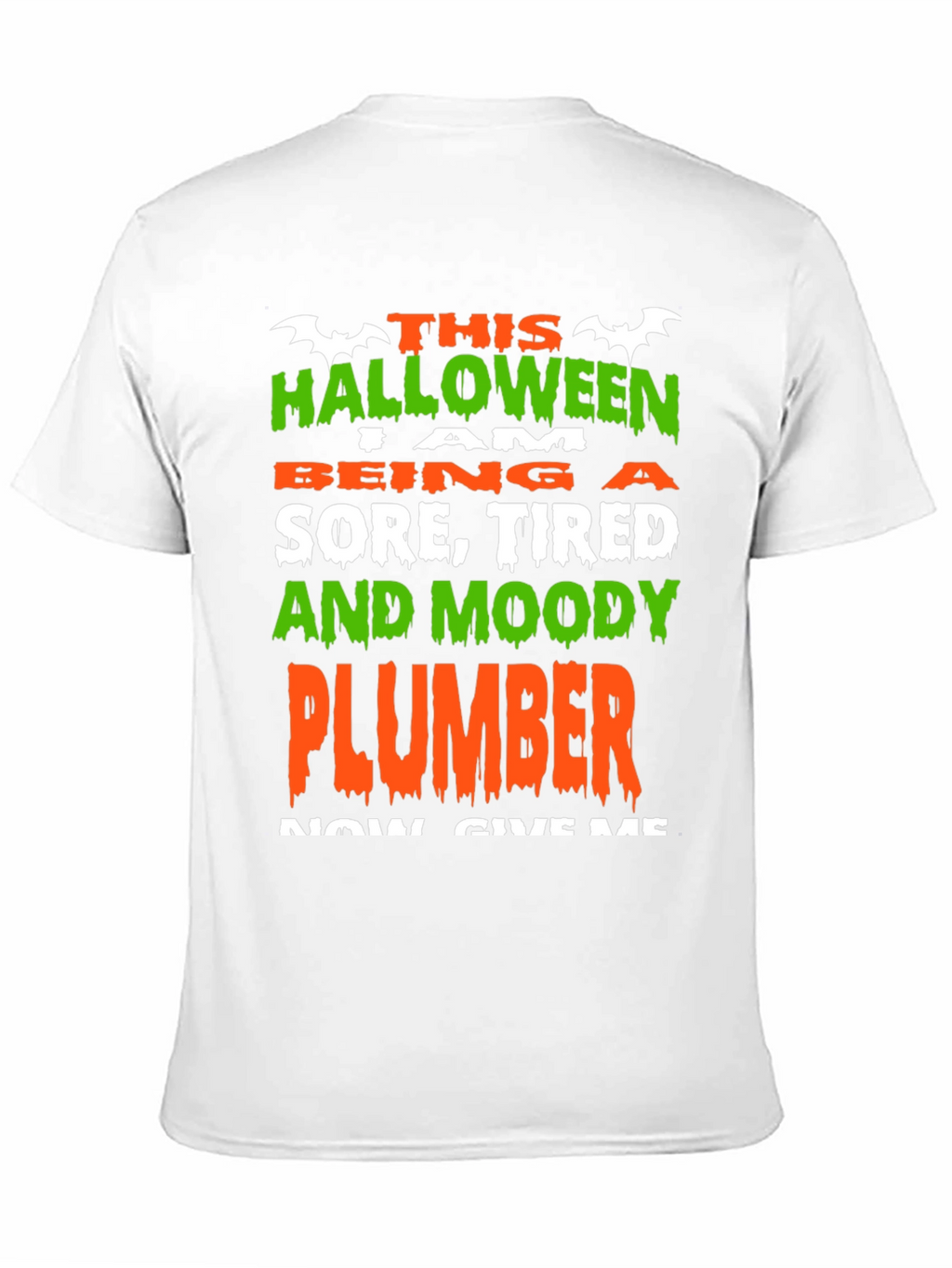 Funny Halloween Plumber T-Shirt