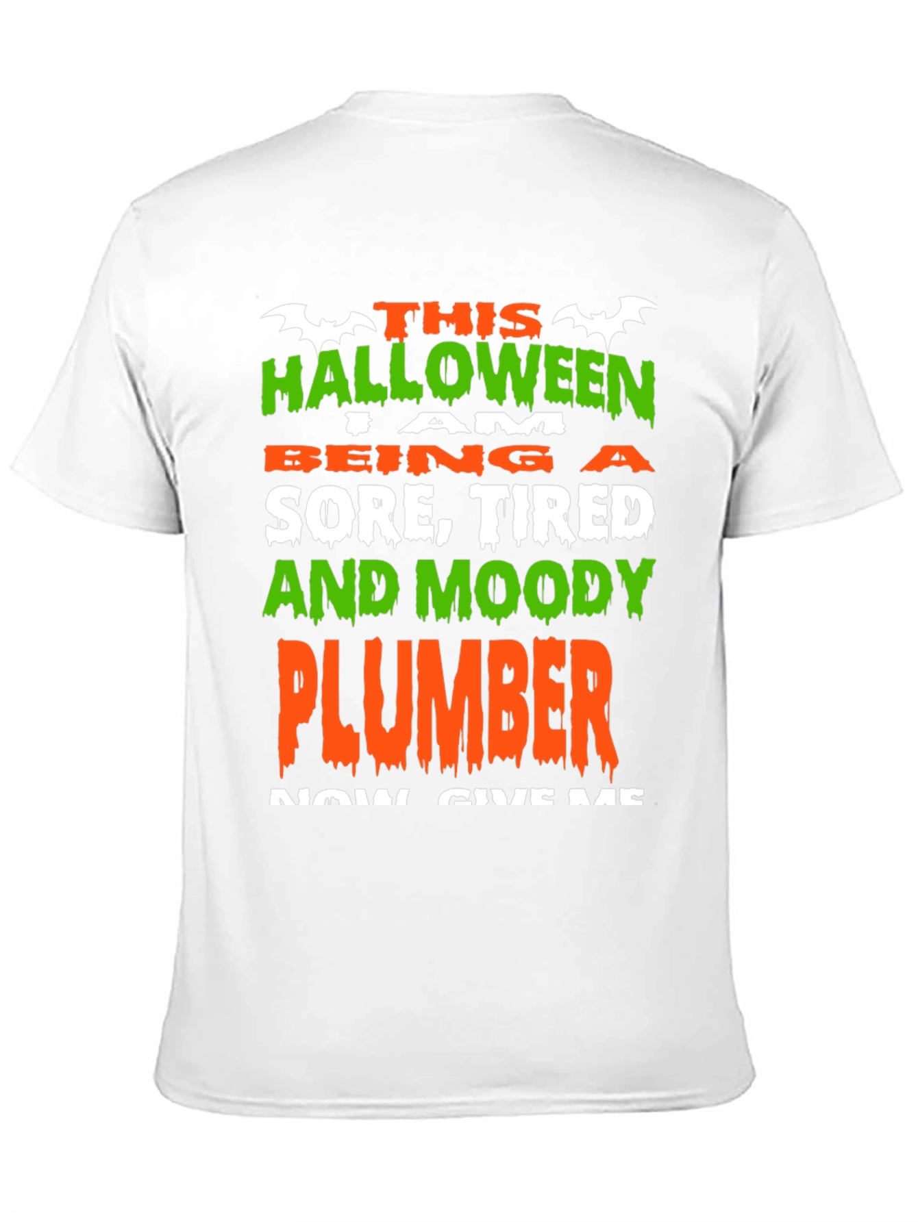 Funny Halloween Plumber T-Shirt