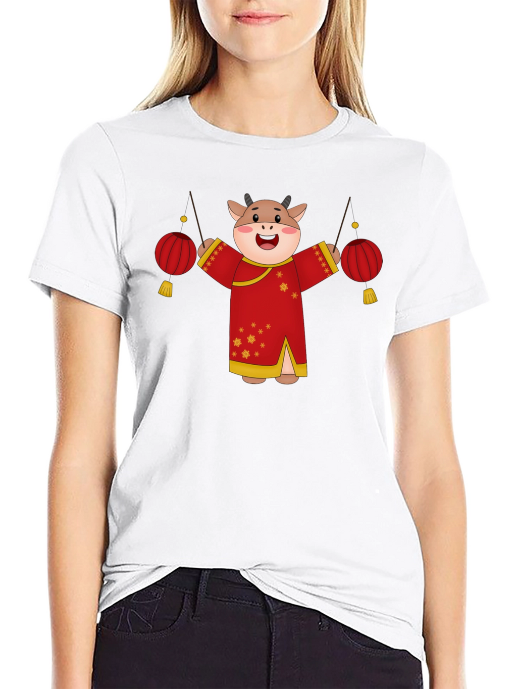 Festive Chinese New Year Ox T-Shirt