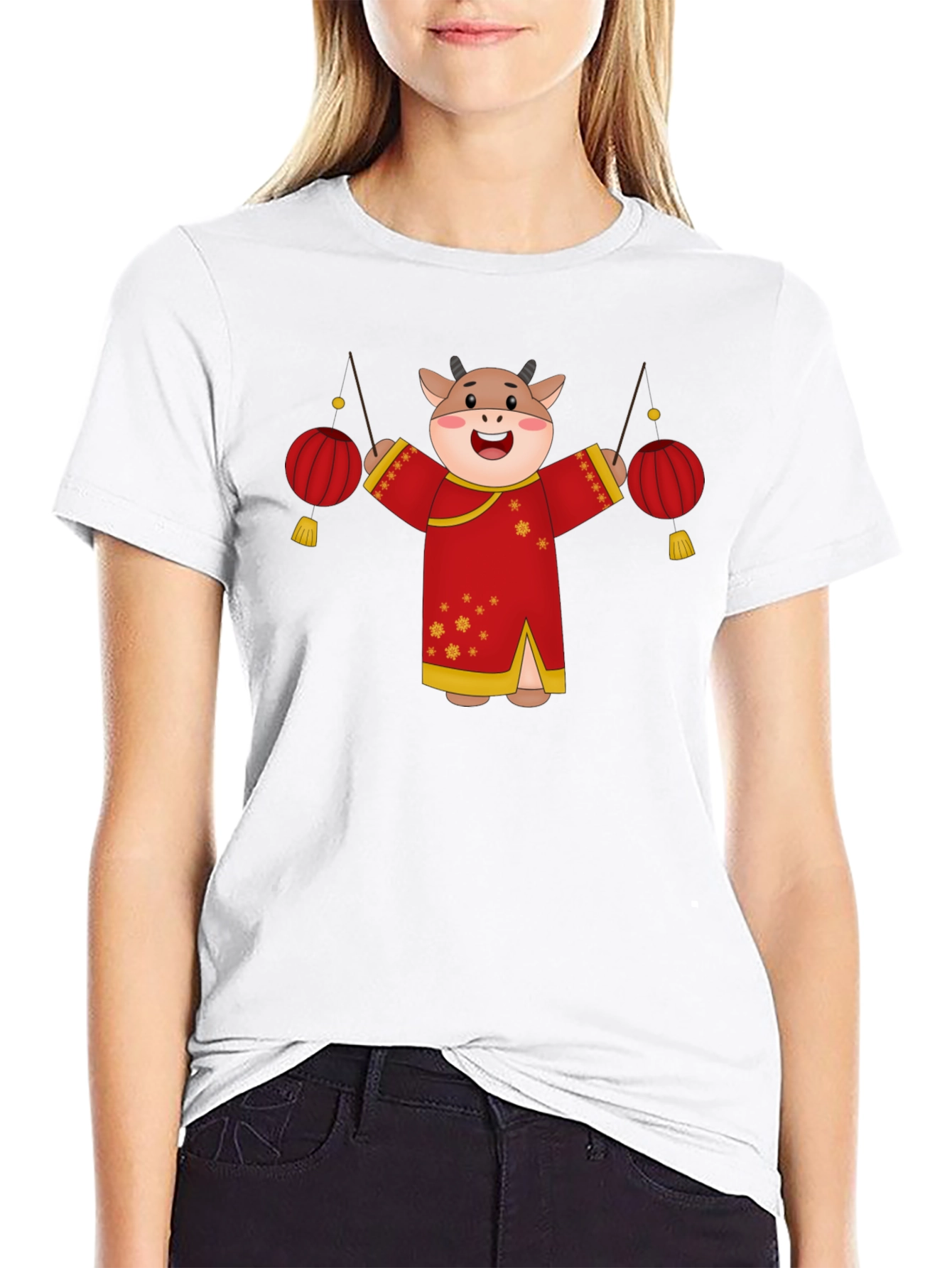Festive Chinese New Year Ox T-Shirt