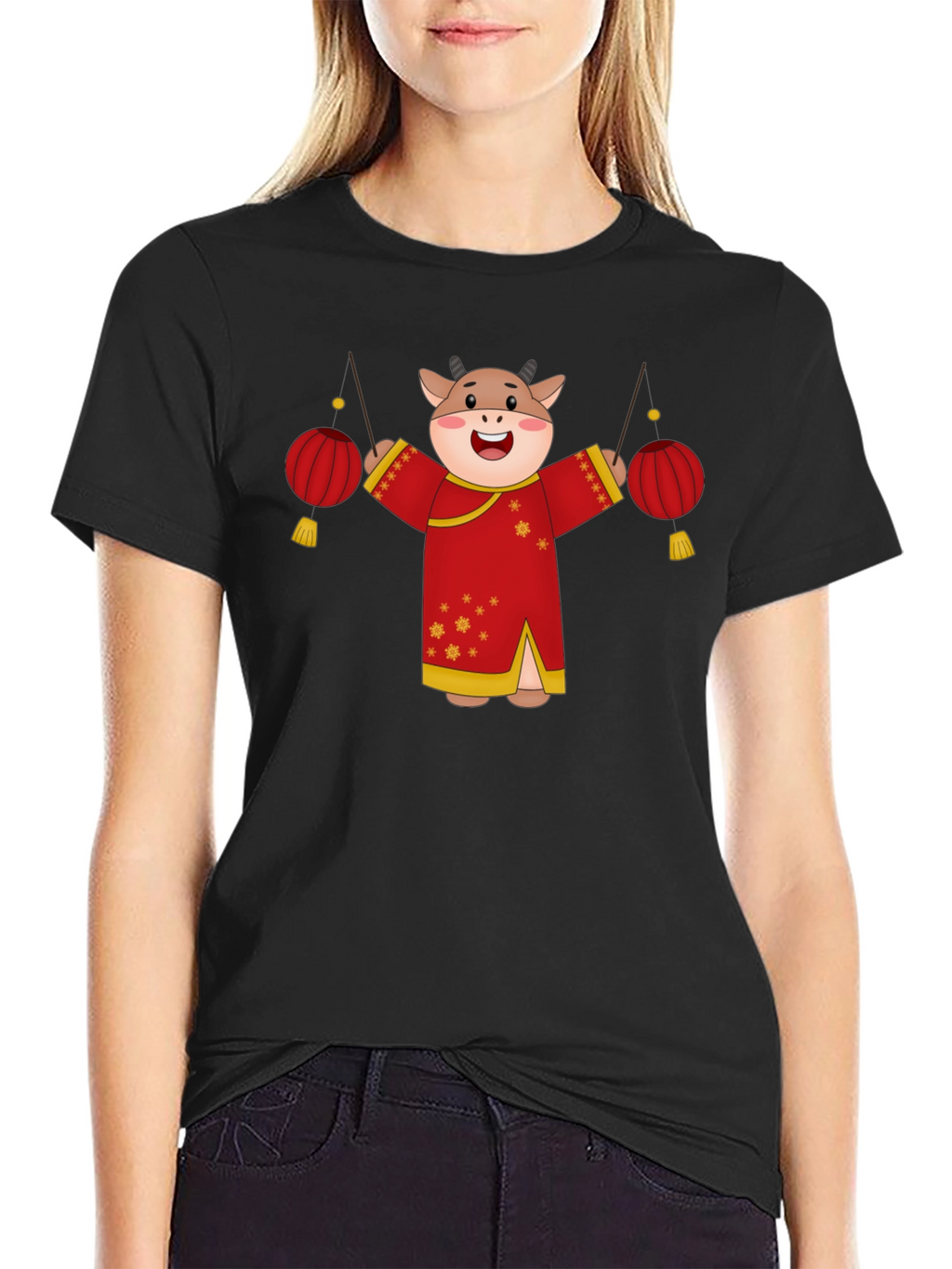 Festive Chinese New Year Ox T-Shirt