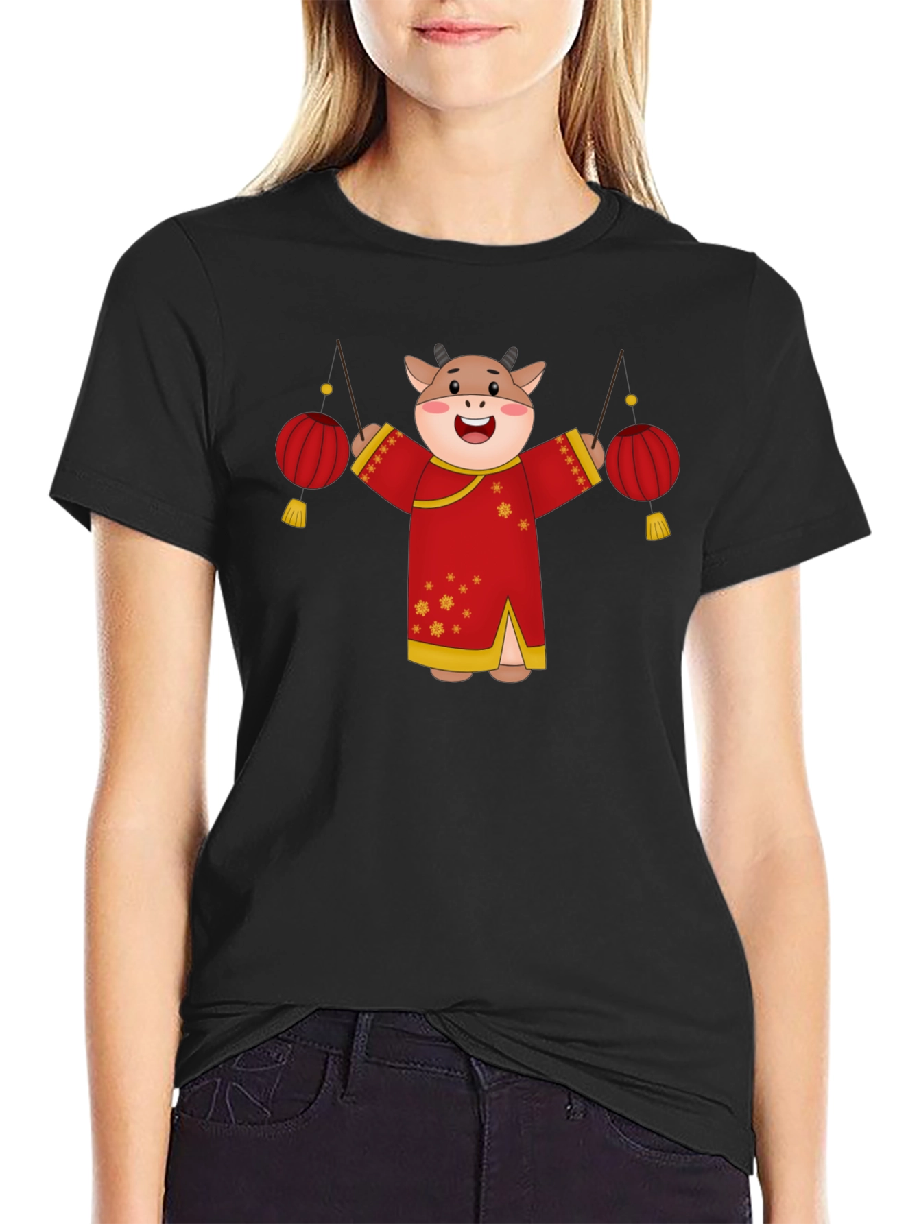 Festive Chinese New Year Ox T-Shirt