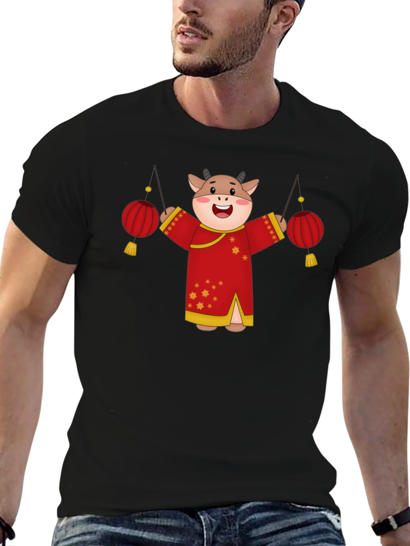Festive Chinese New Year Ox T-Shirt