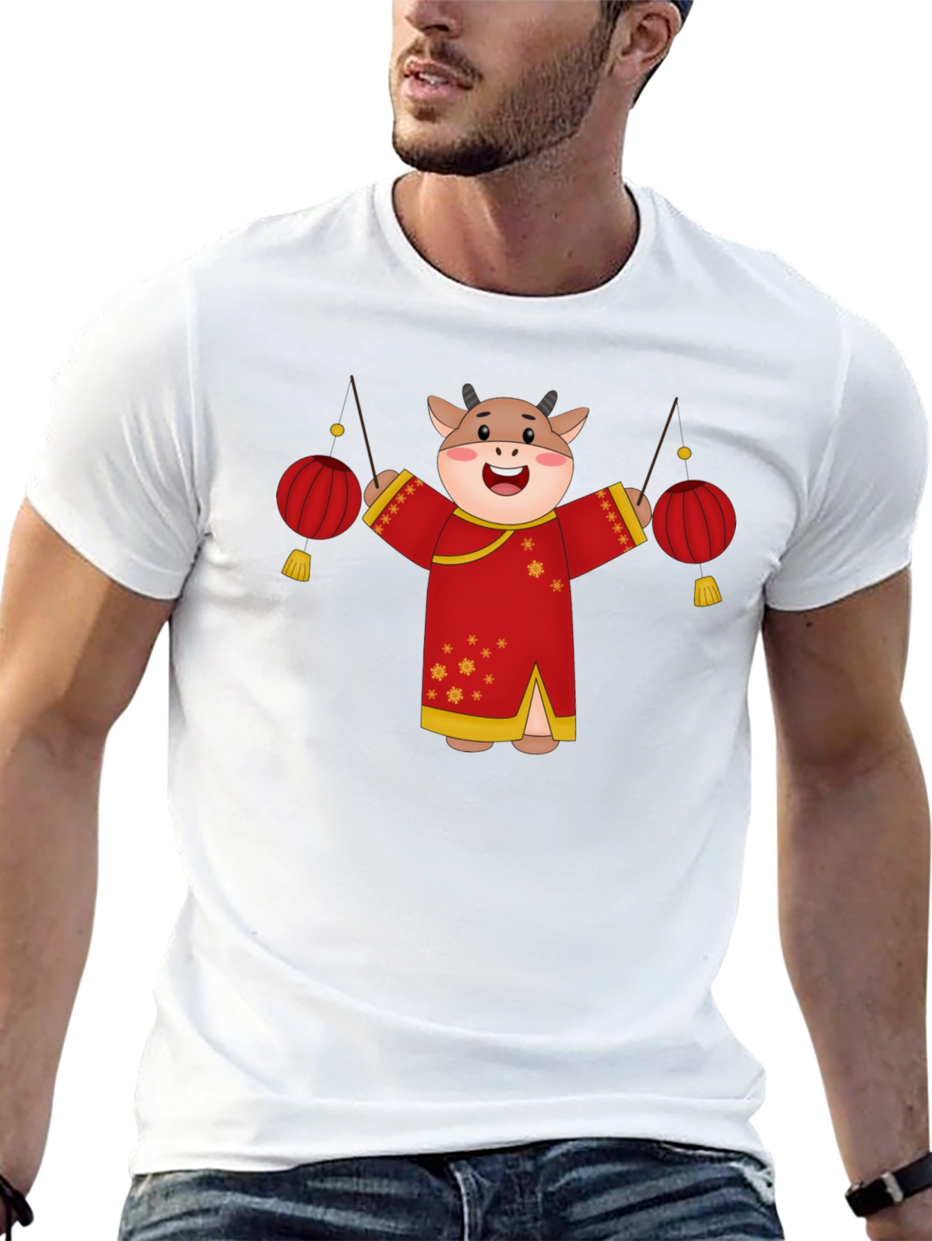 Festive Chinese New Year Ox T-Shirt