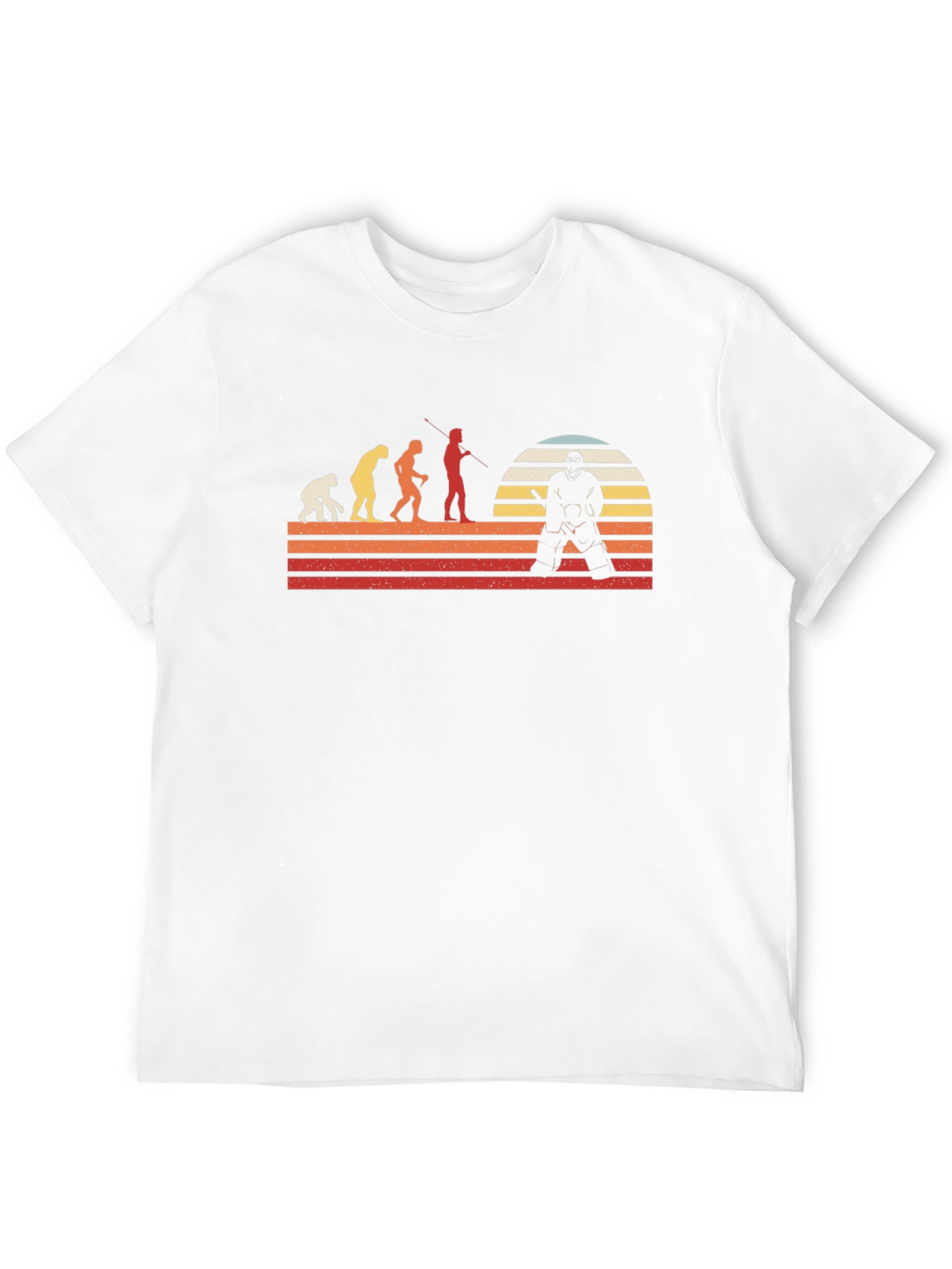 Hockey Evolution T-Shirt - Retro Style