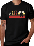 Hockey Evolution T-Shirt - Retro Style