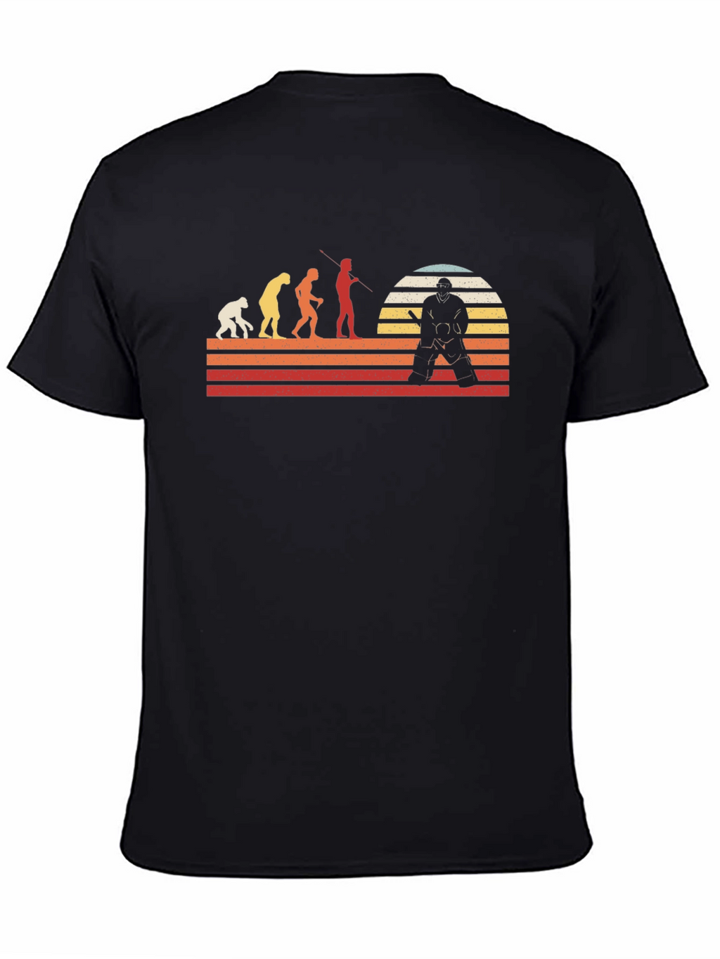 Hockey Evolution T-Shirt - Retro Style