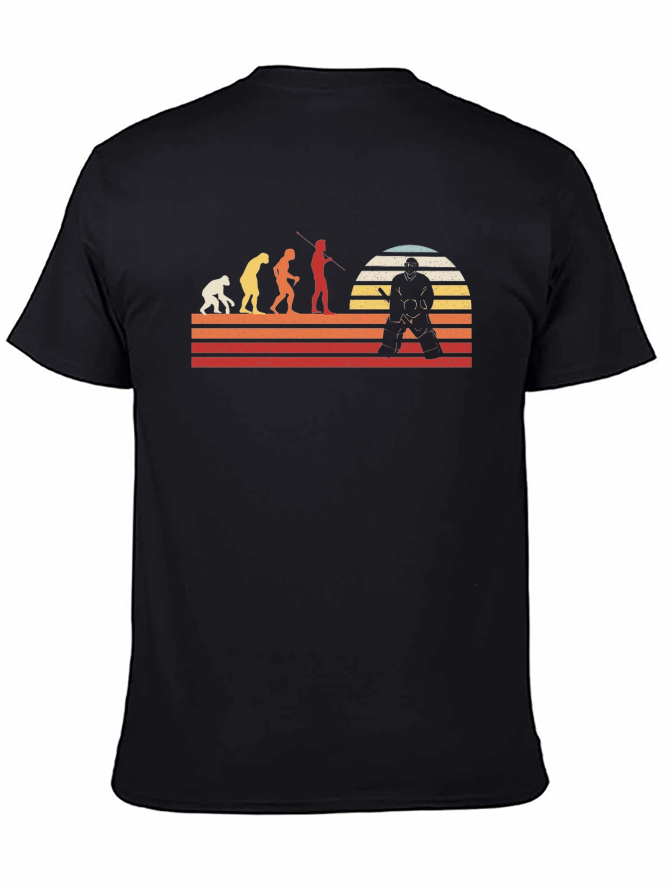 Hockey Evolution T-Shirt - Retro Style