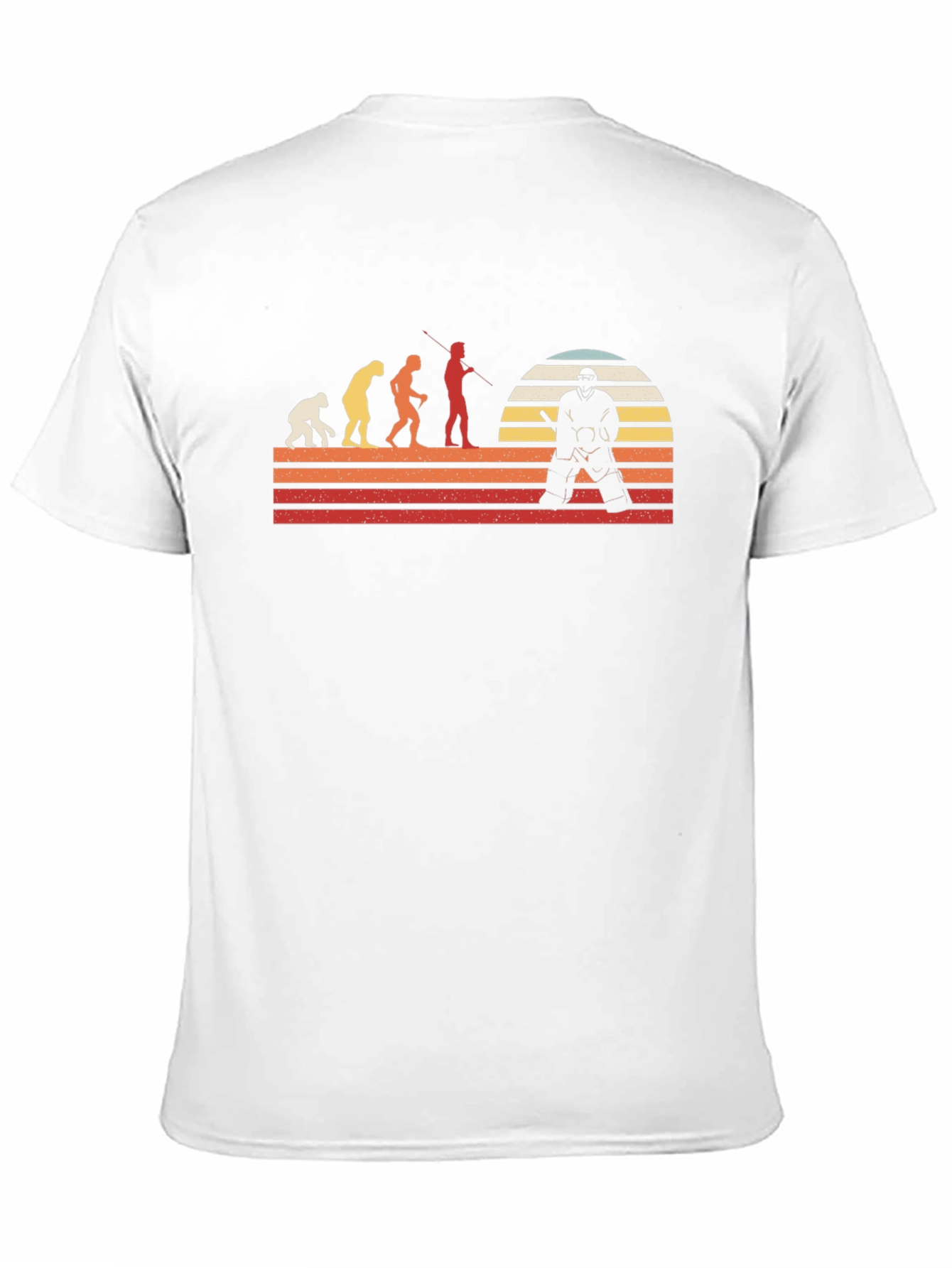 Hockey Evolution T-Shirt - Retro Style
