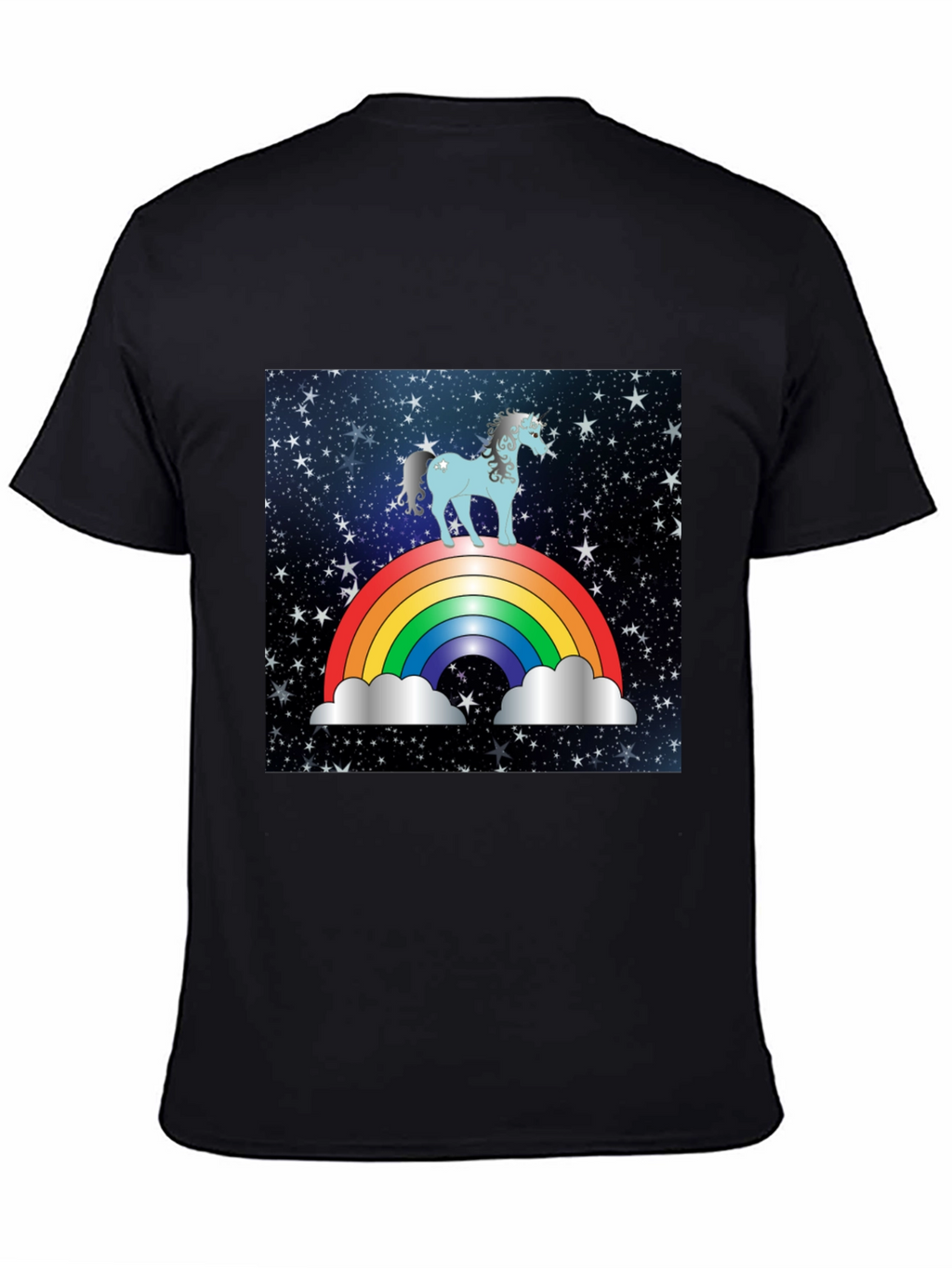 Rainbow Unicorn Galaxy T-Shirt