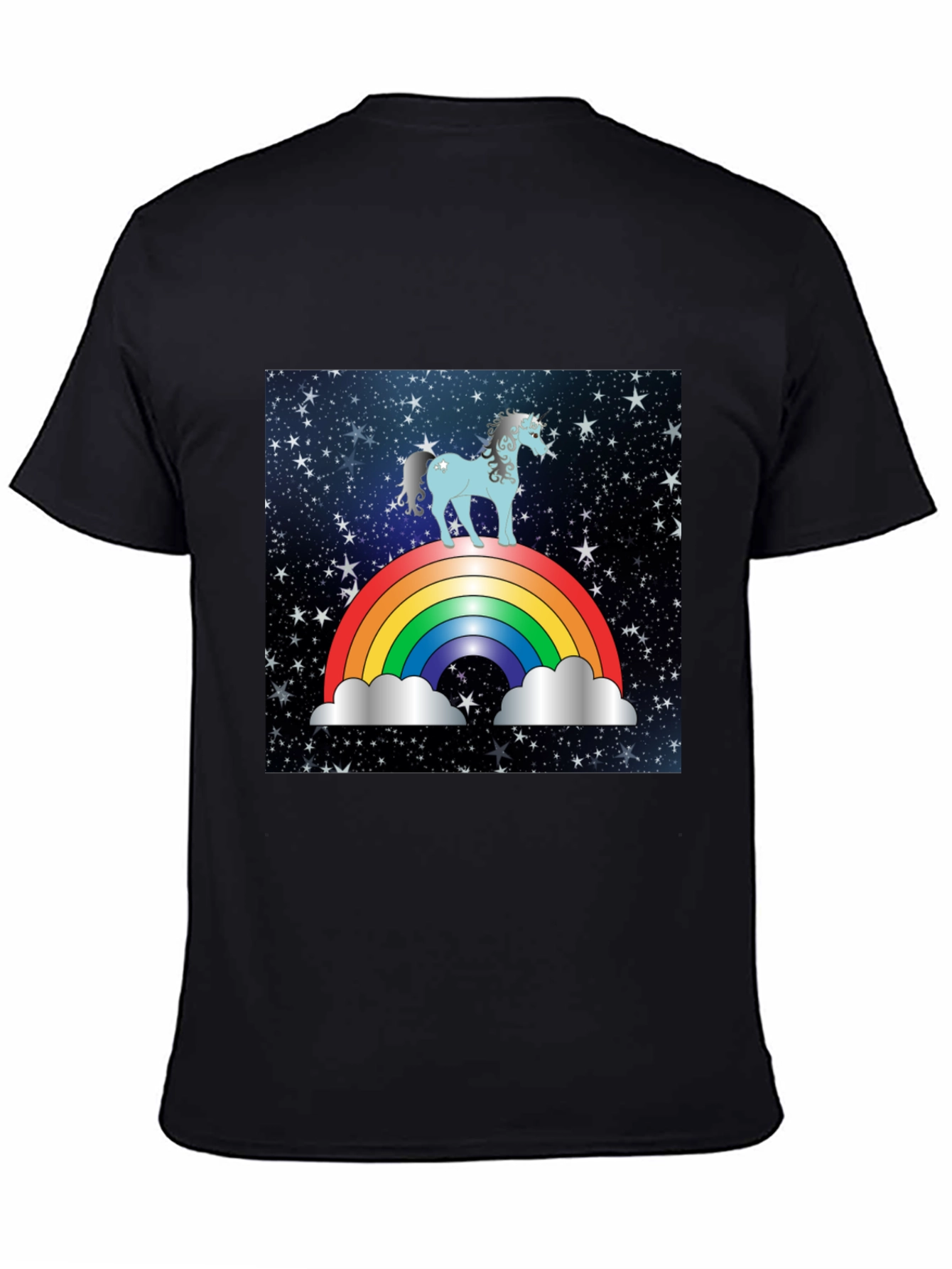 Rainbow Unicorn Galaxy T-Shirt