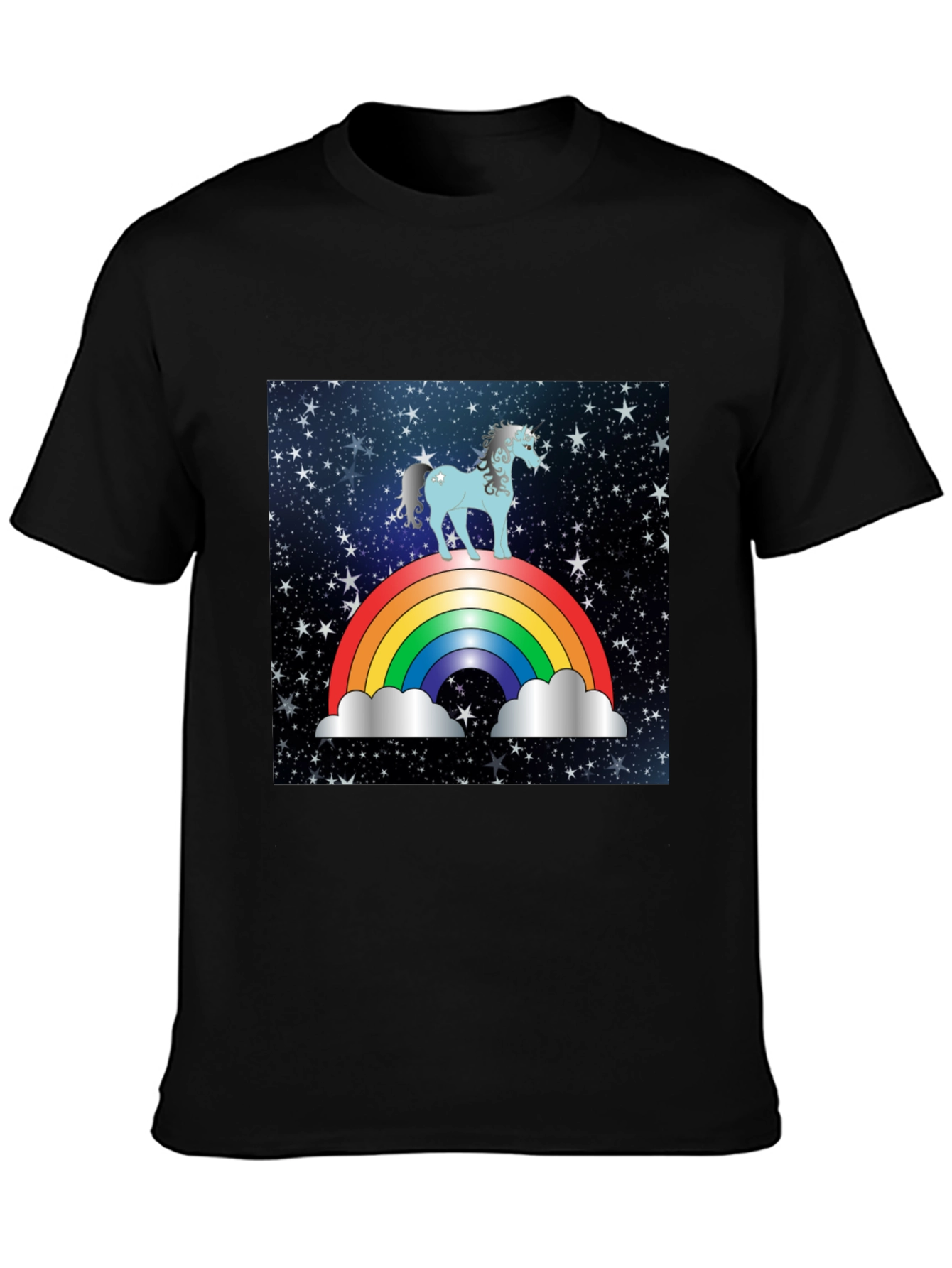 Rainbow Unicorn Galaxy T-Shirt