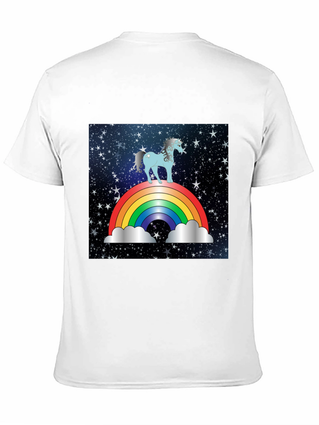 Rainbow Unicorn Galaxy T-Shirt