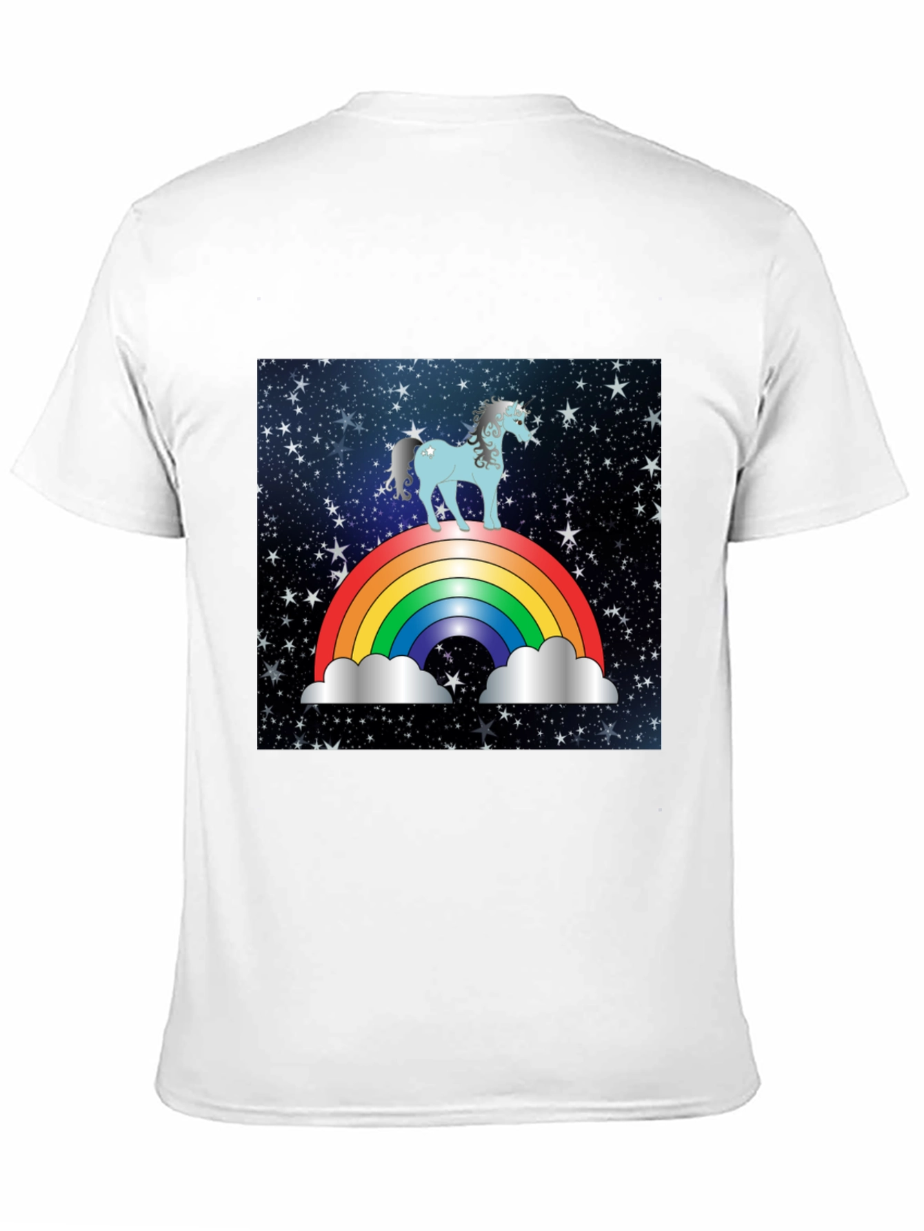 Rainbow Unicorn Galaxy T-Shirt