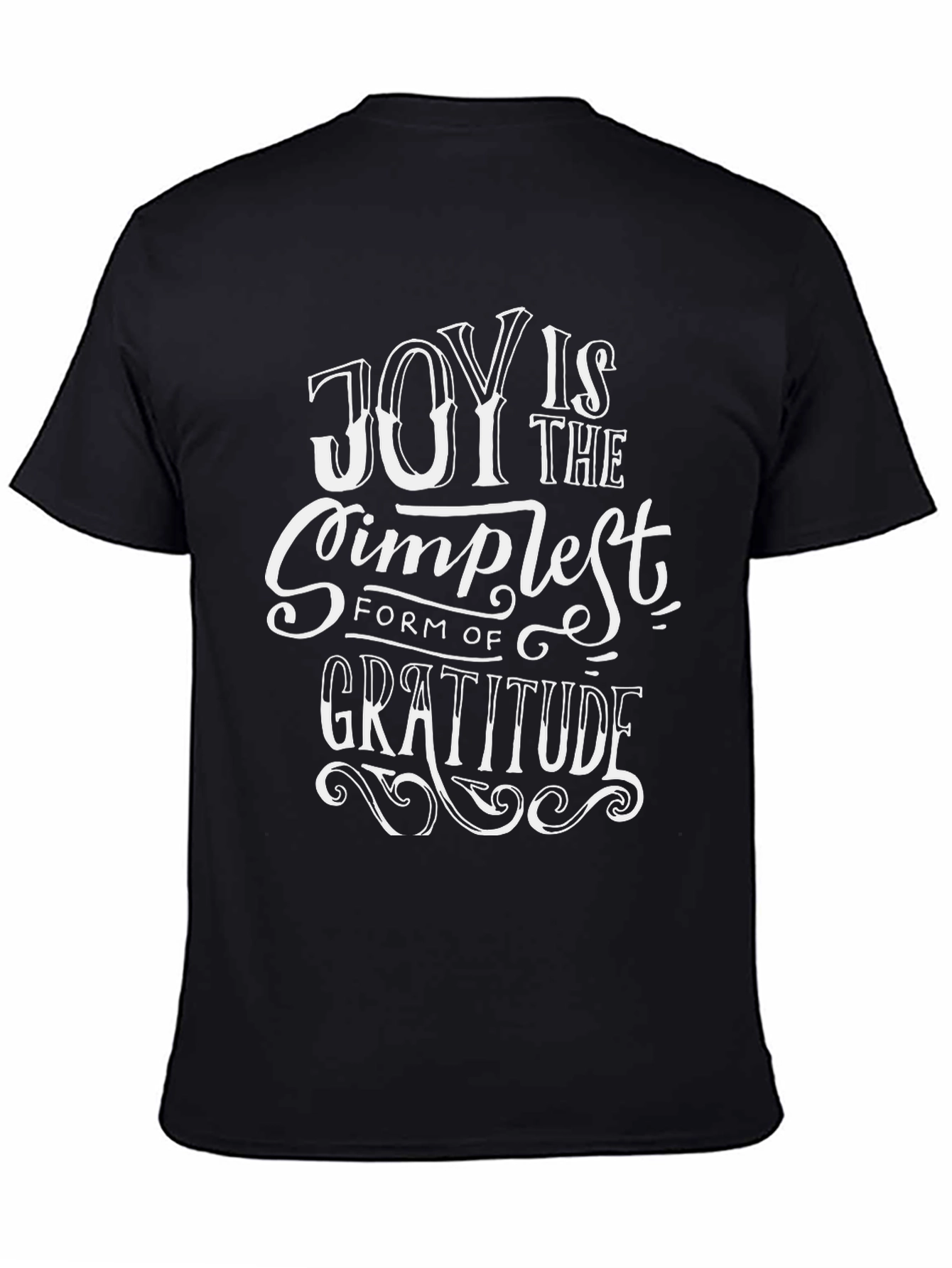 Joy Gratitude T-Shirt - Motivational Tee
