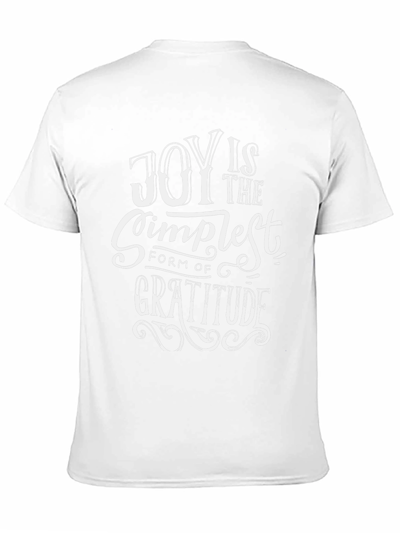 Joy Gratitude T-Shirt - Motivational Tee