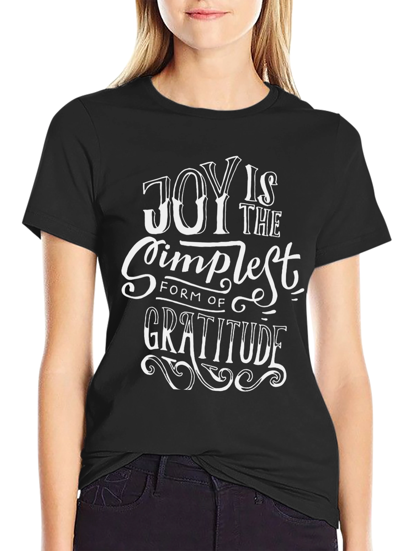 Joy Gratitude T-Shirt - Motivational Tee