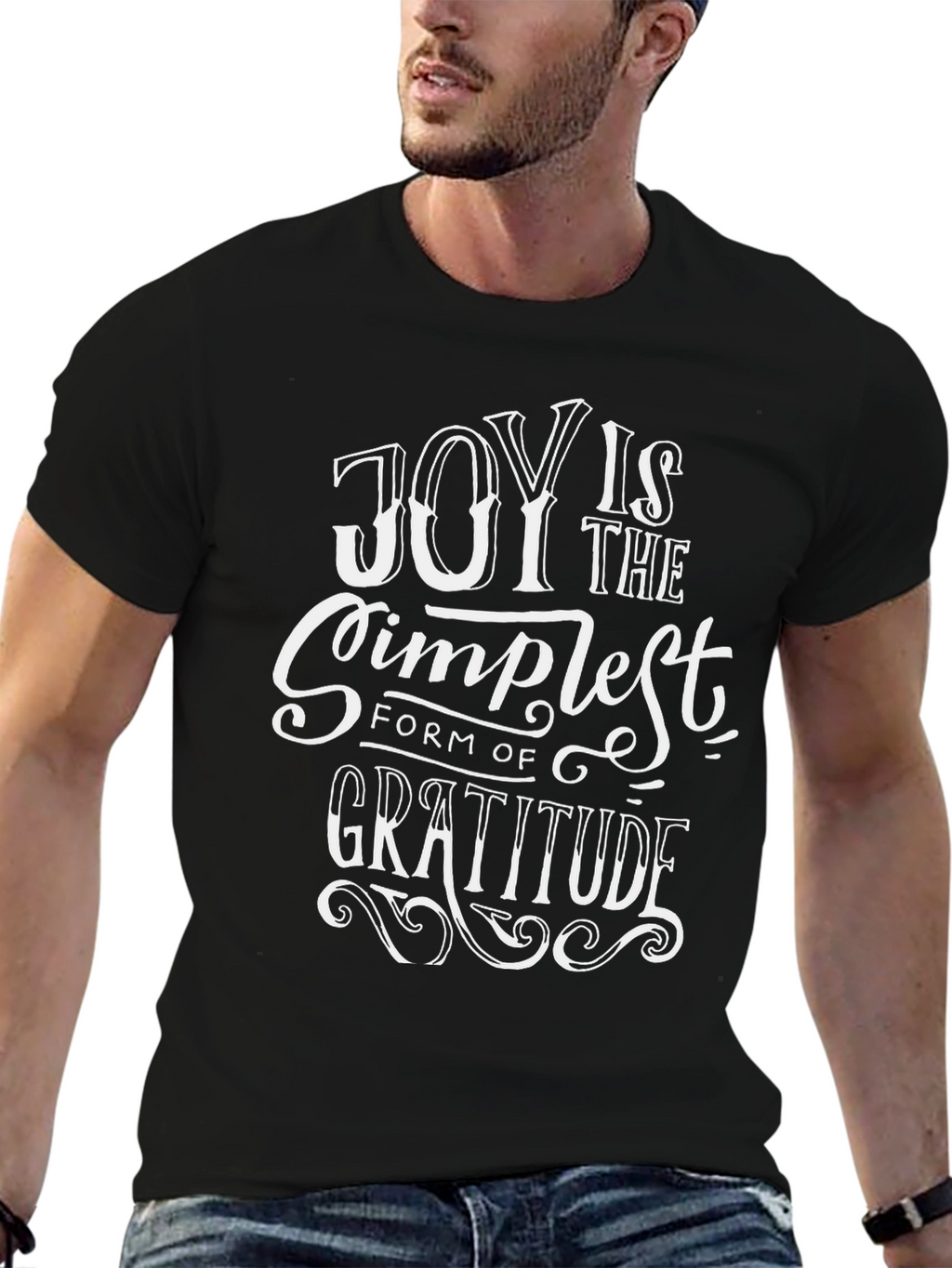 Joy Gratitude T-Shirt - Motivational Tee