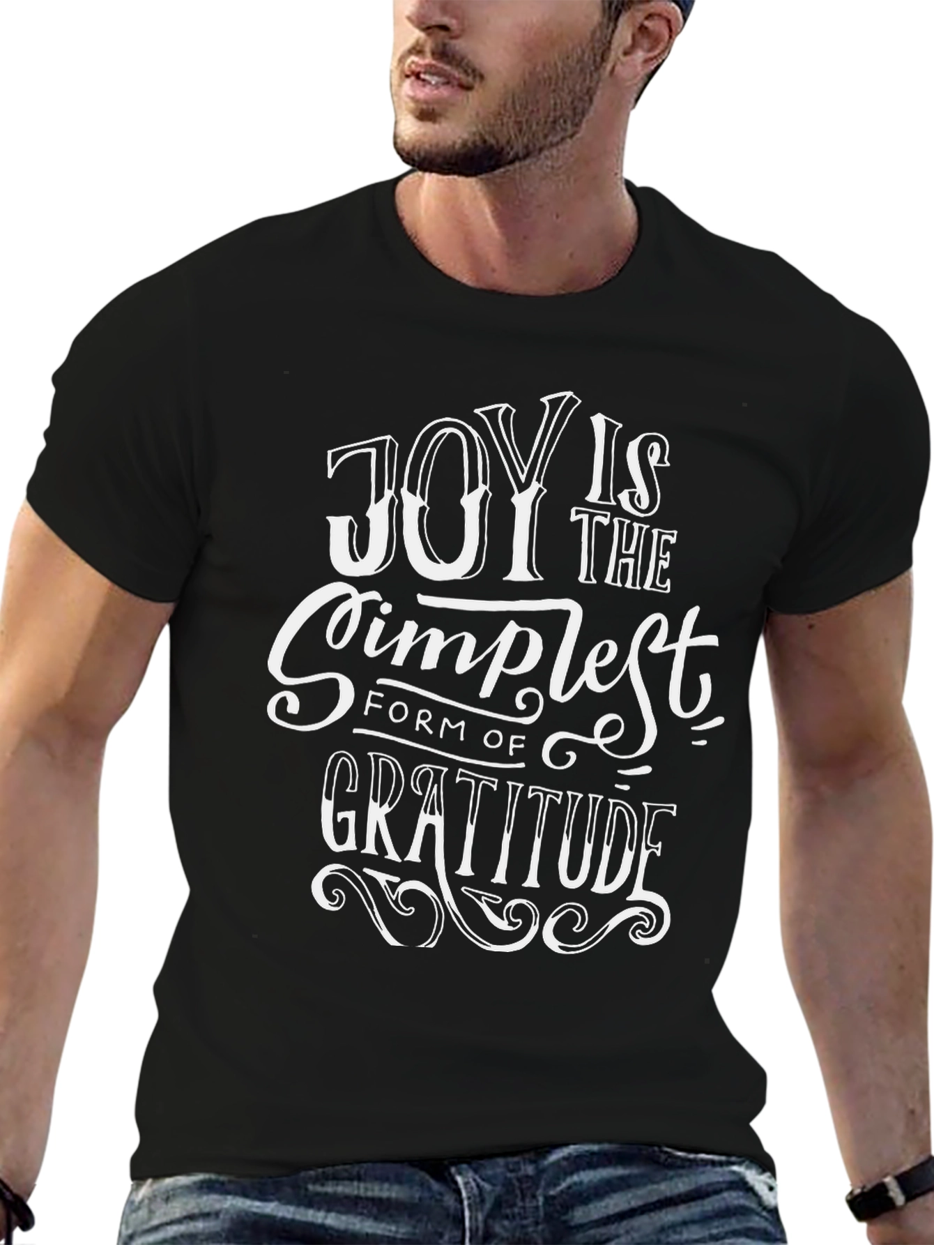 Joy Gratitude T-Shirt - Motivational Tee
