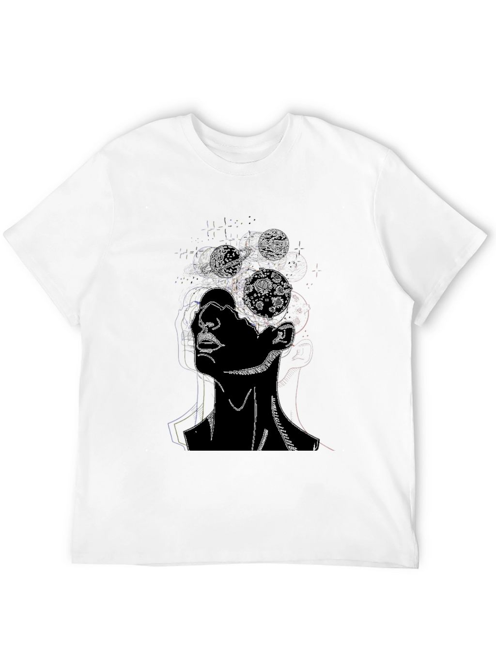 Cosmic Mind T-Shirt - Black Graphic Tee